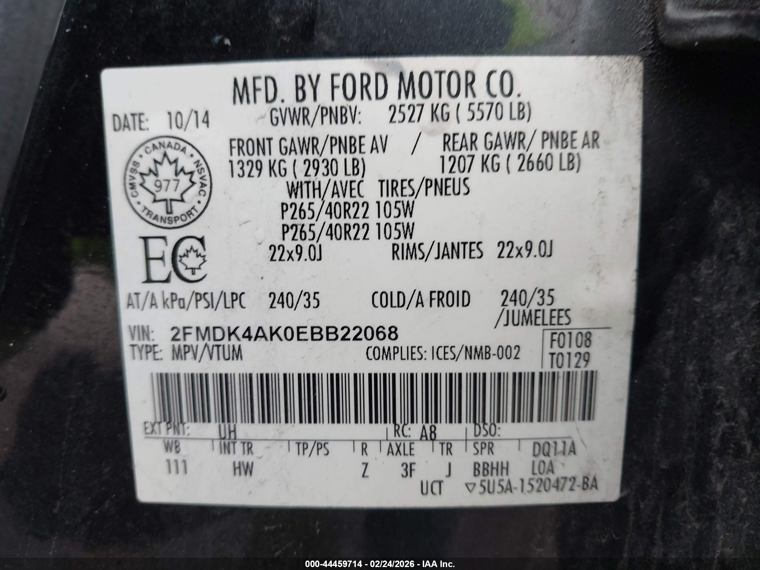 FORD EDGE image 9