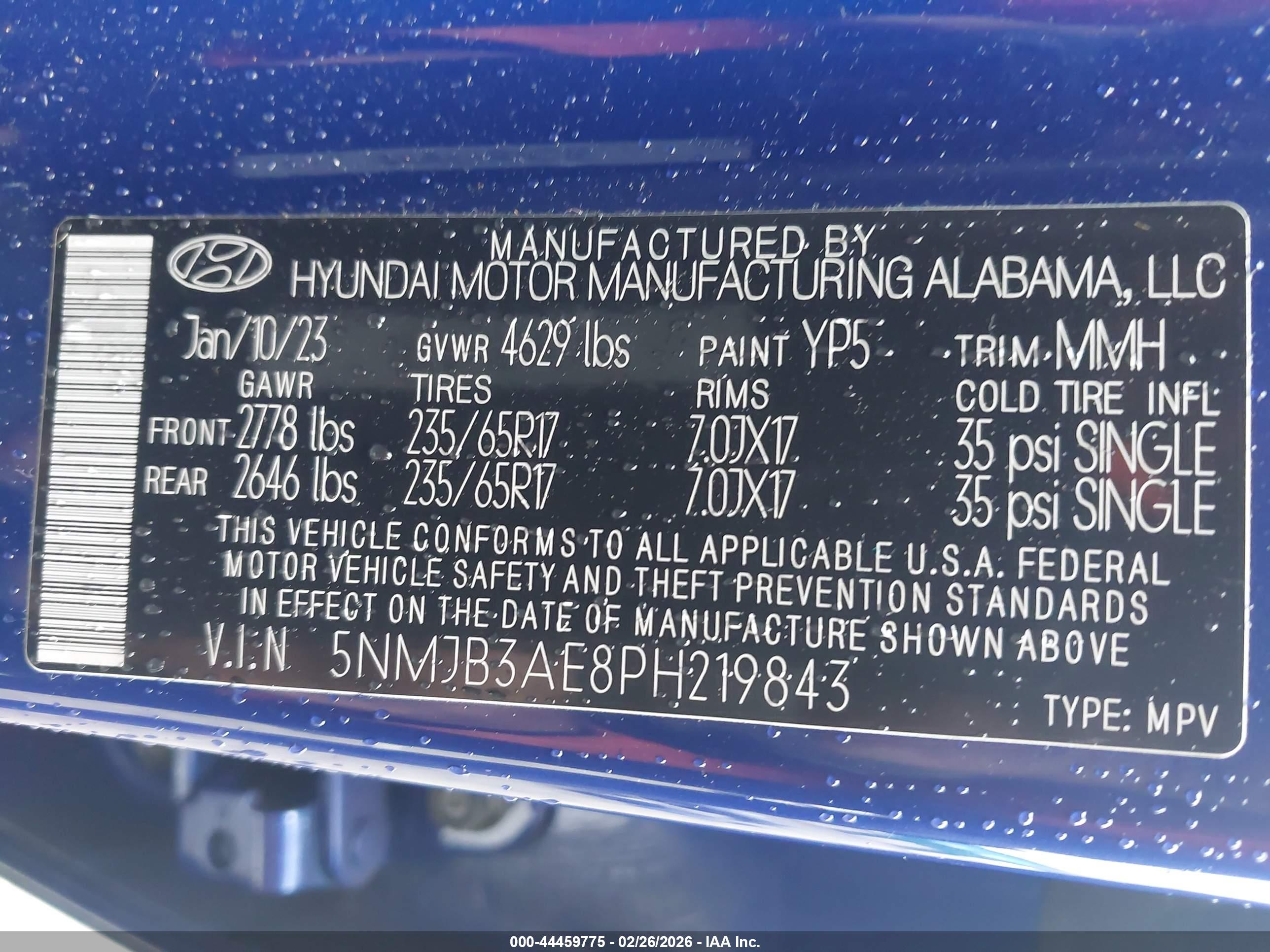 HYUNDAI TUCSON image 9