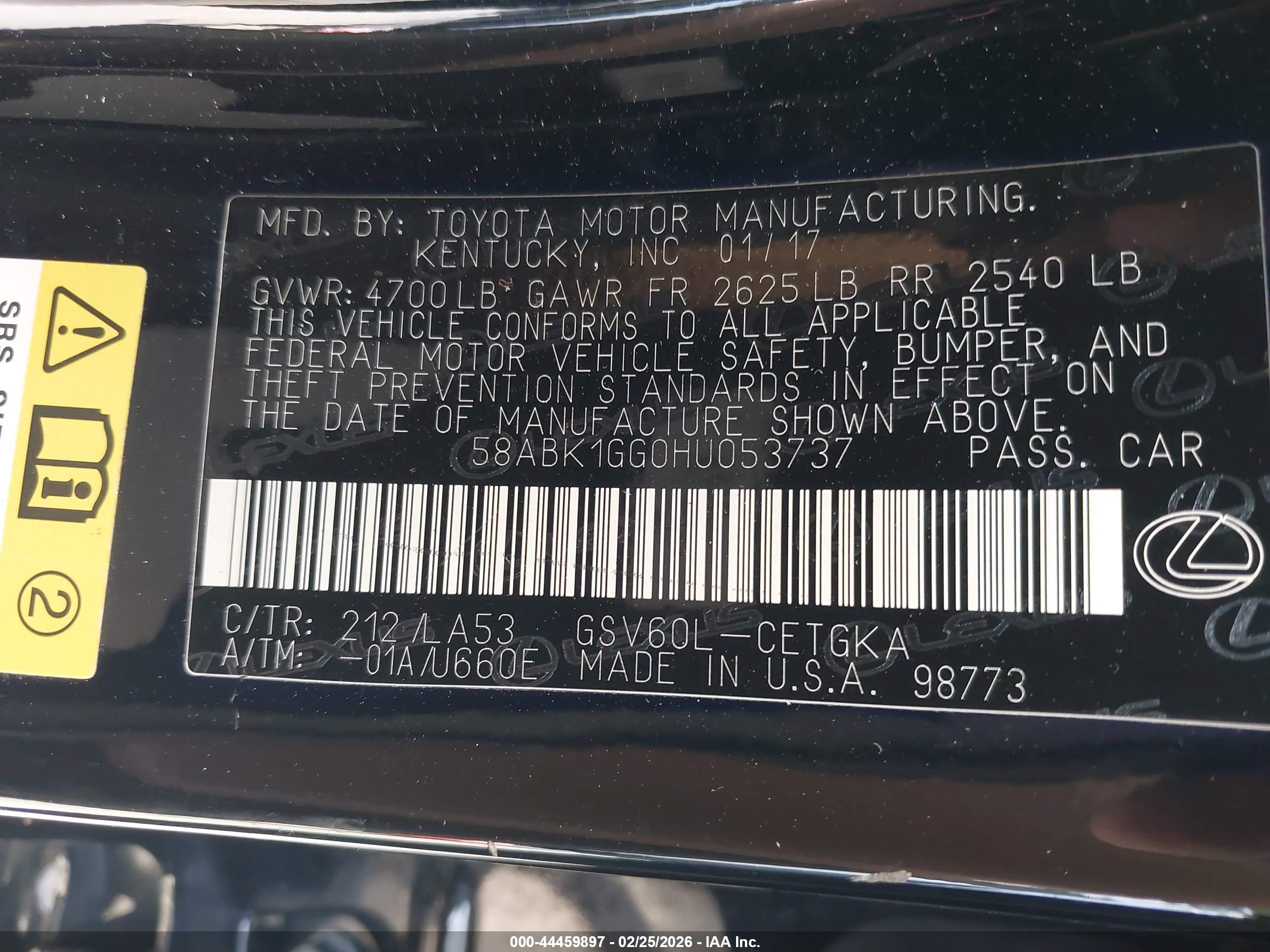 LEXUS ES image 9