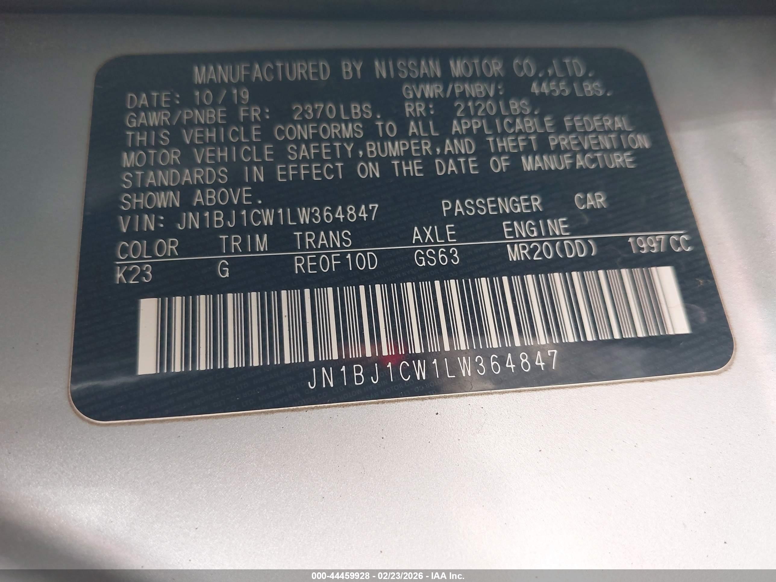 NISSAN ROGUE image 9