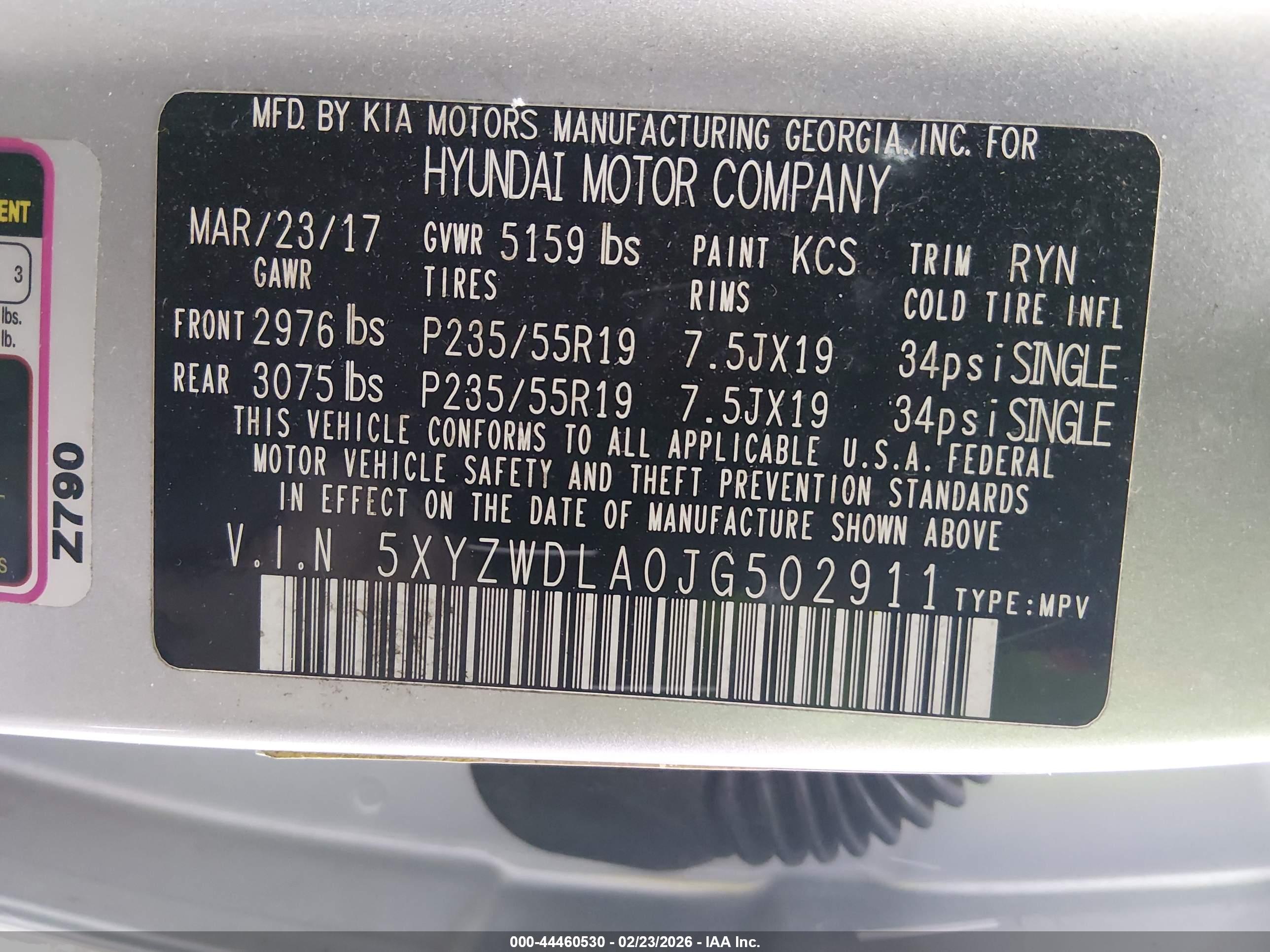 HYUNDAI SANTA image 9