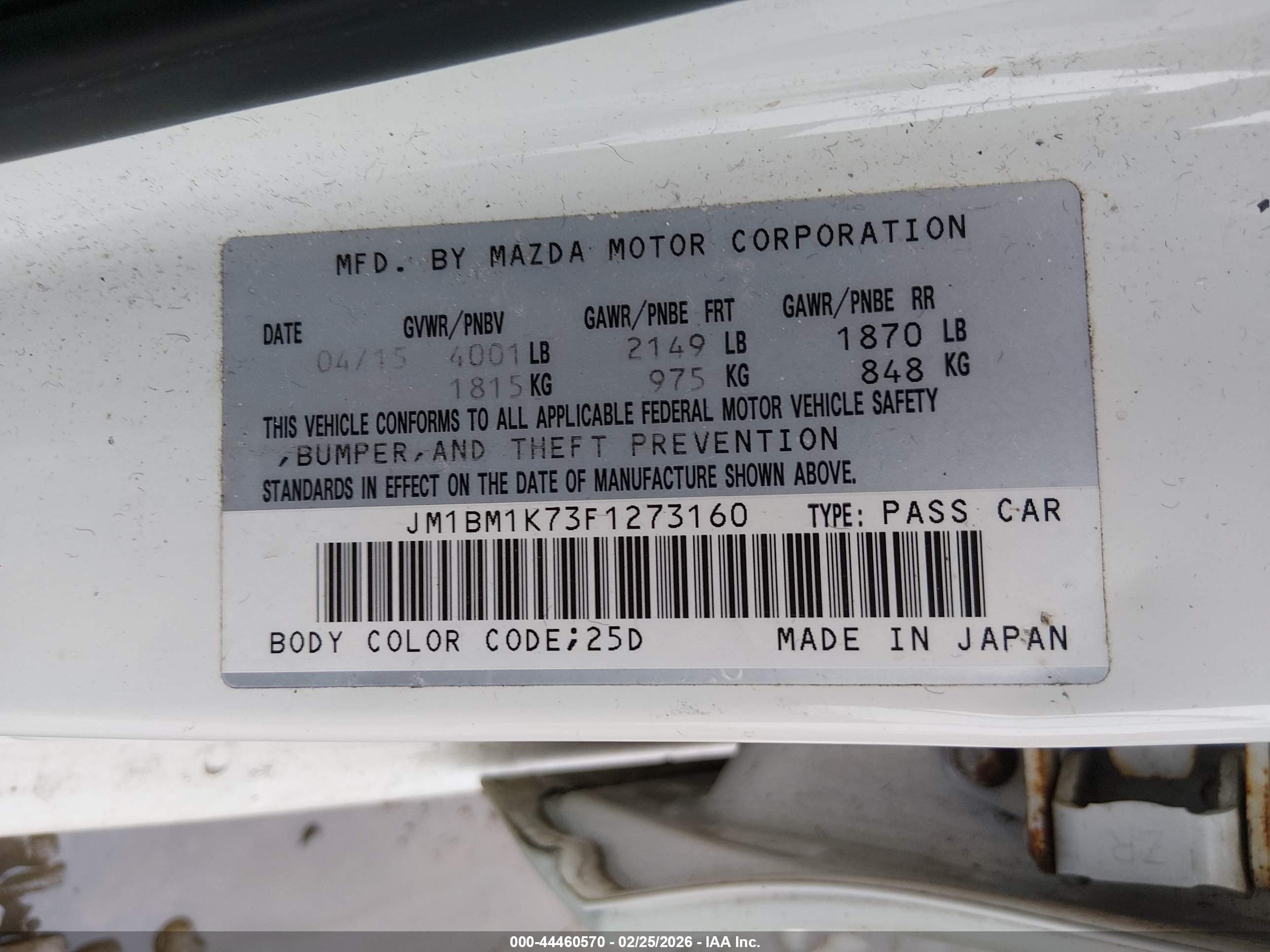 MAZDA MAZDA3 image 9