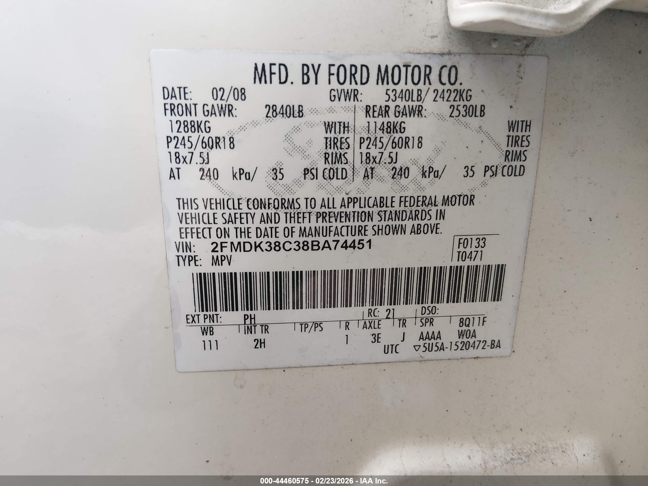 FORD EDGE image 9