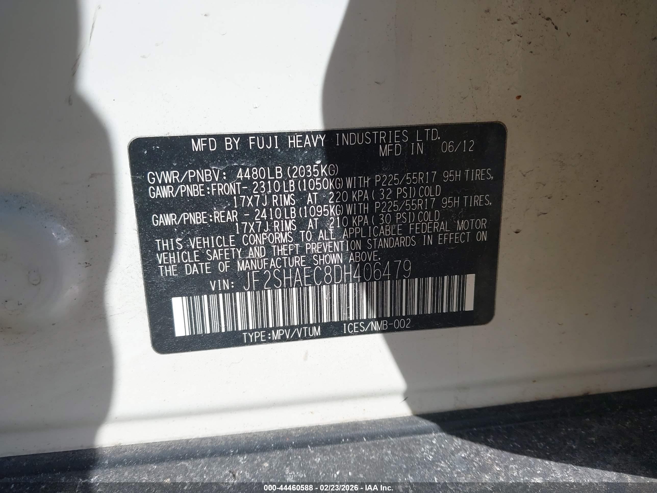 SUBARU FORESTER image 9