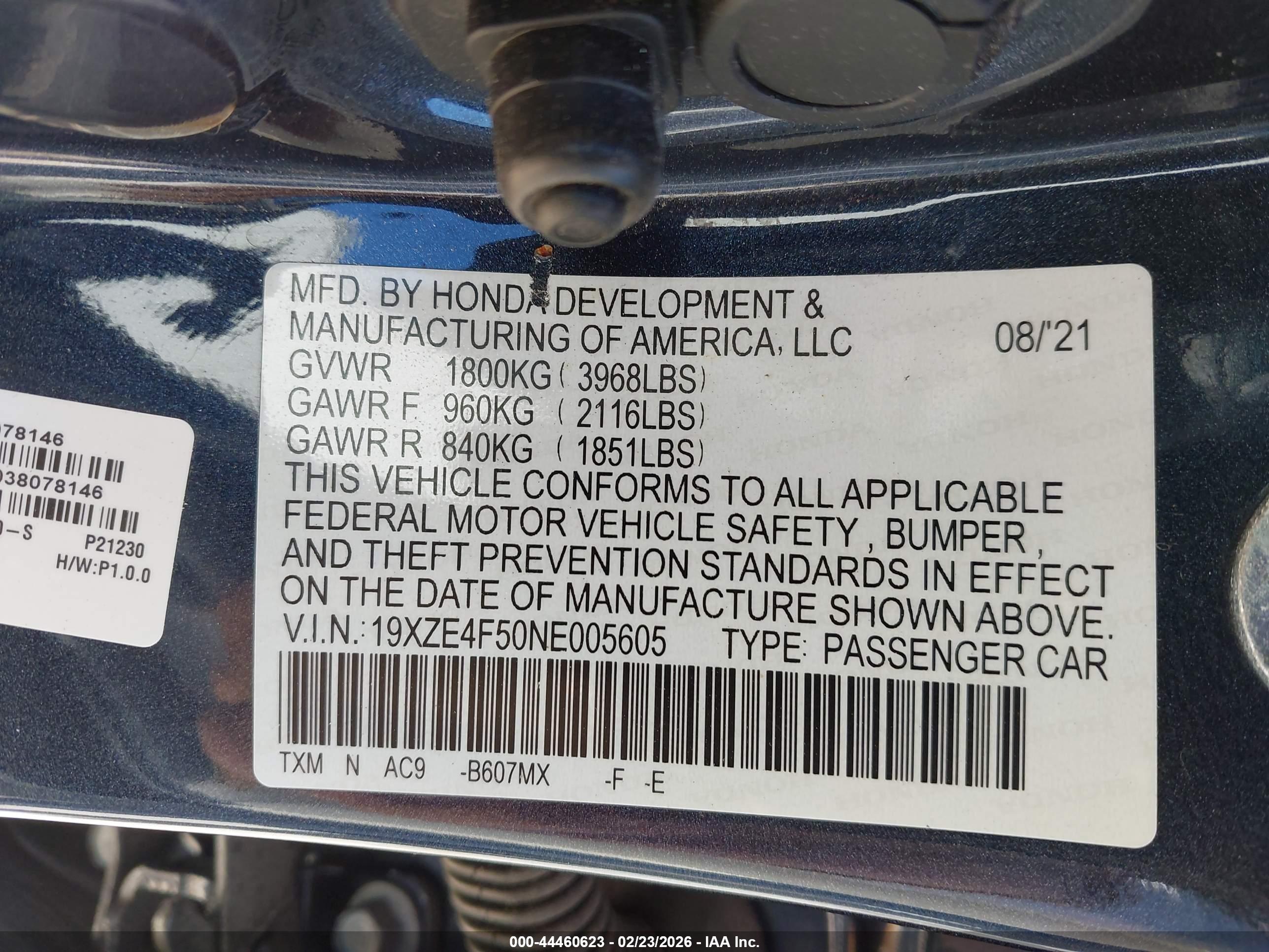 HONDA INSIGHT image 9