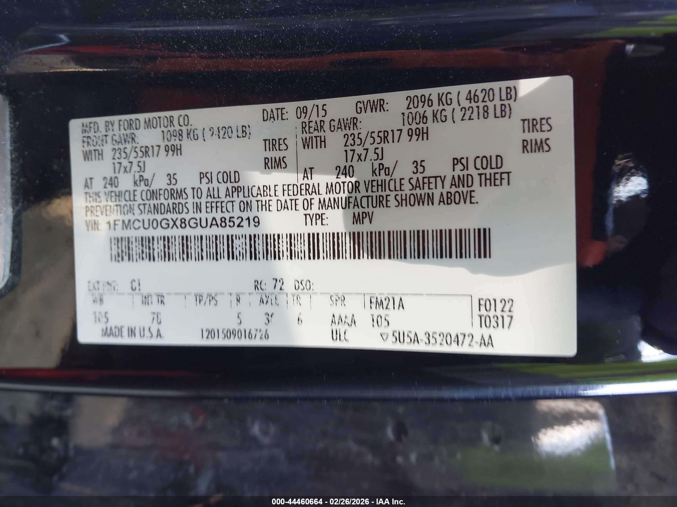 FORD ESCAPE image 9