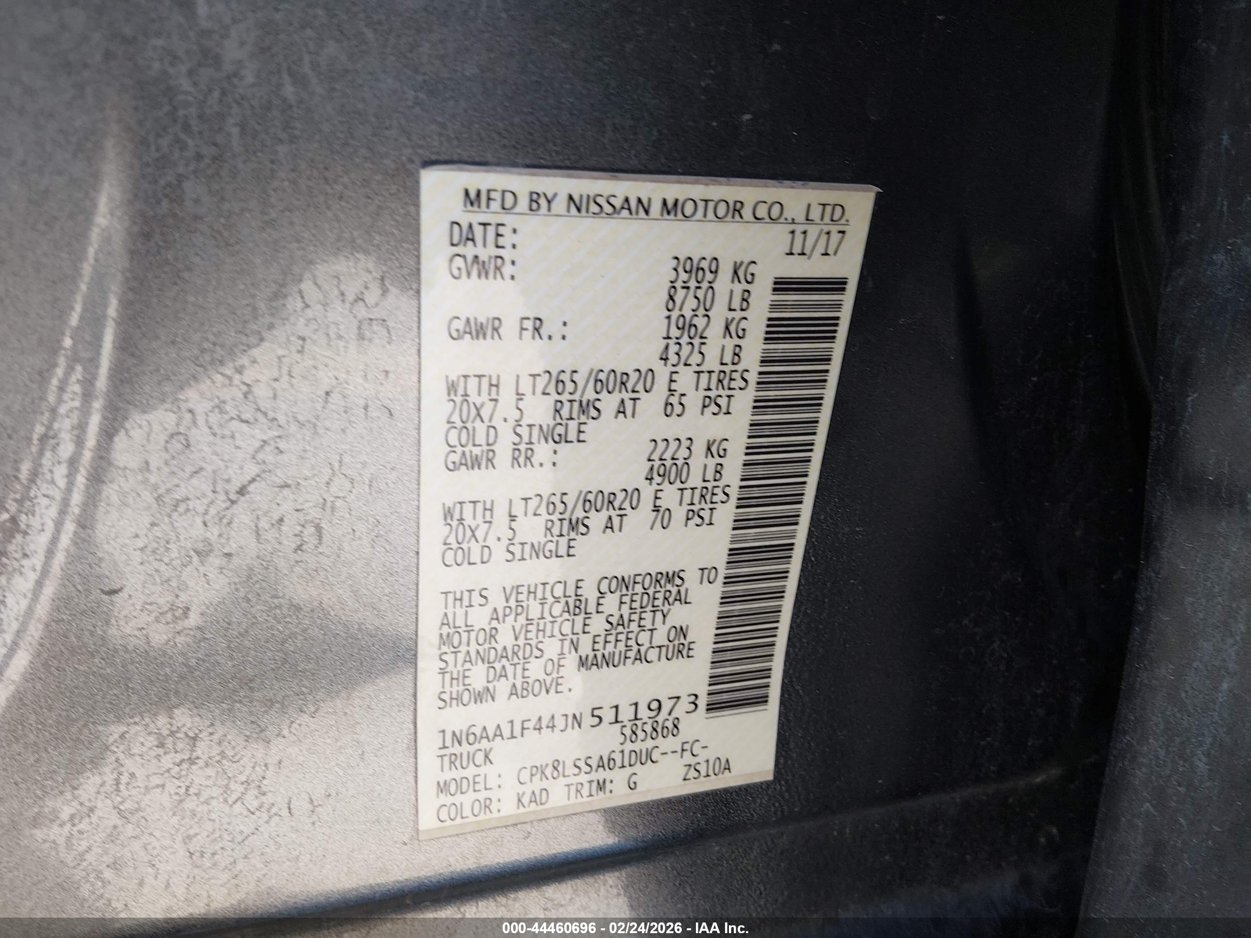 NISSAN TITAN image 9