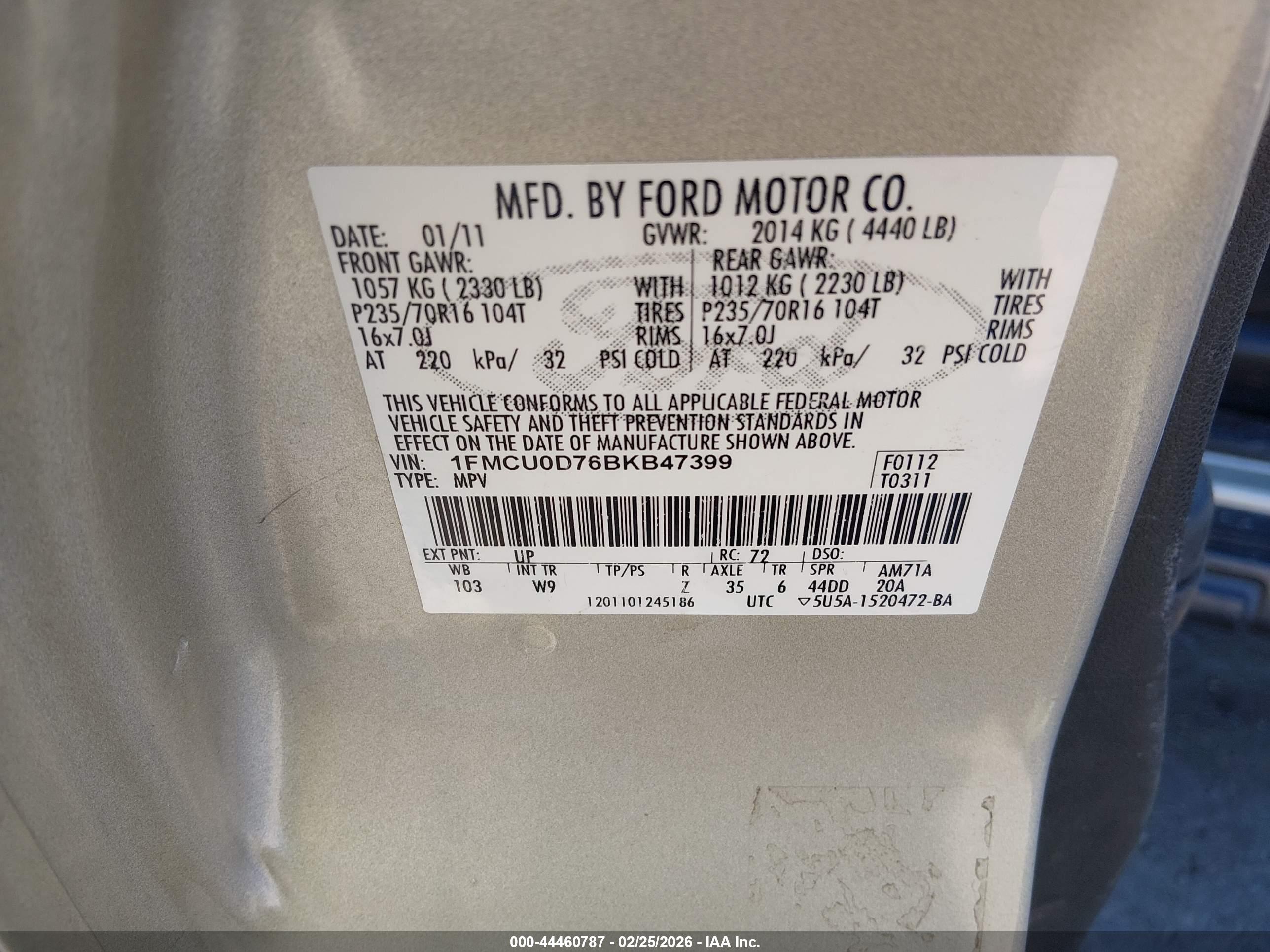 FORD ESCAPE image 9