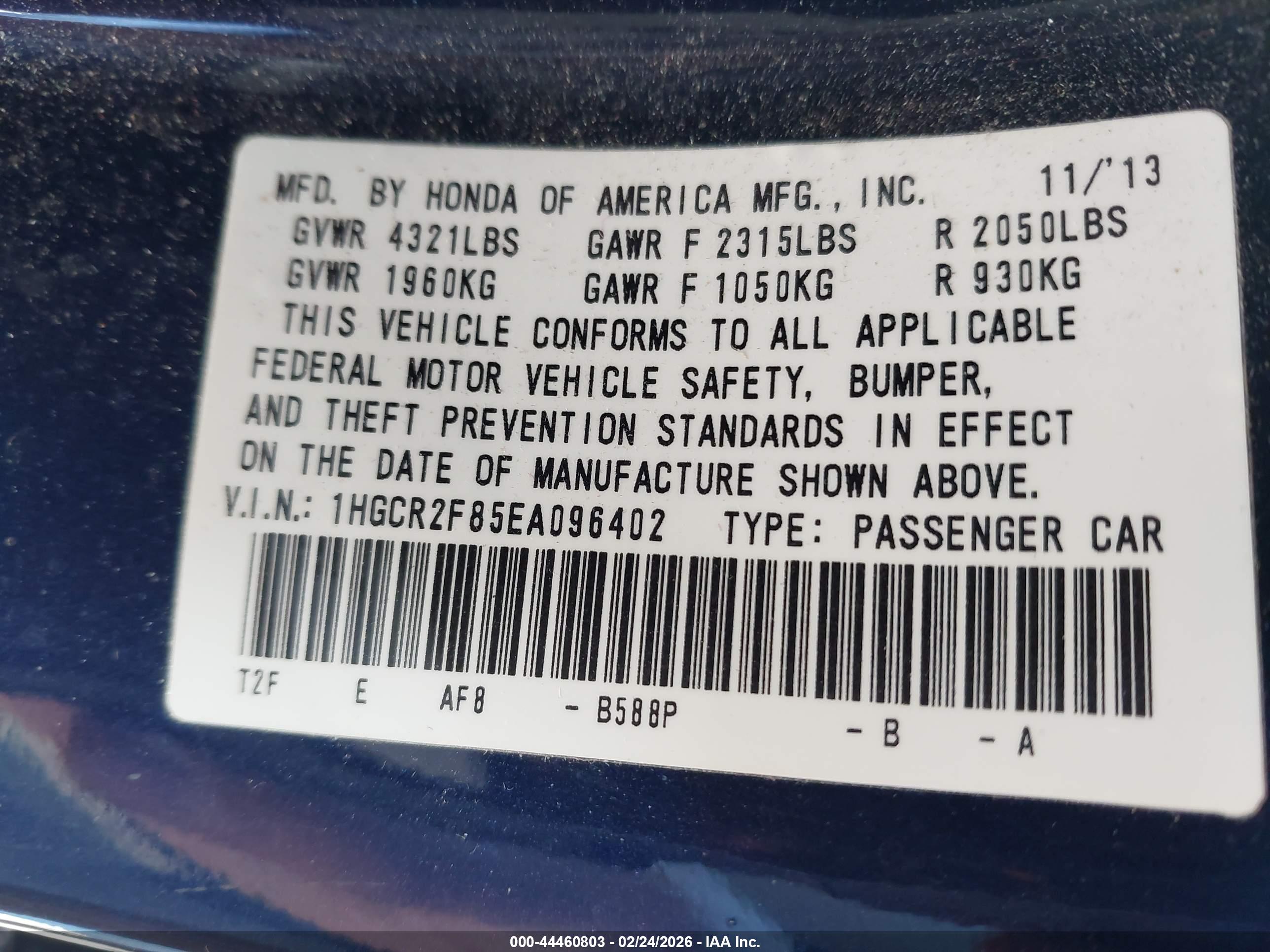 HONDA ACCORD image 9