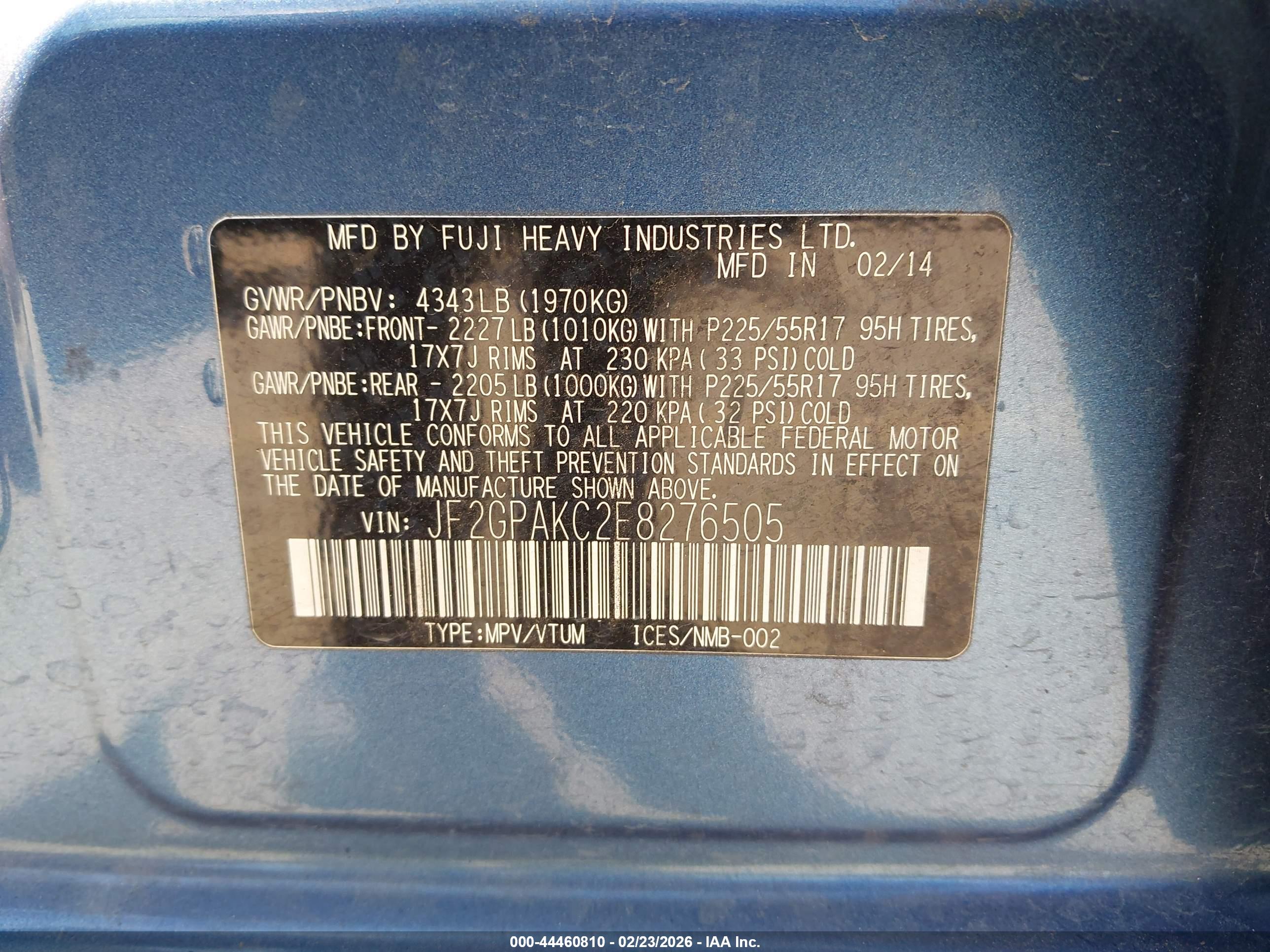 SUBARU XV image 9