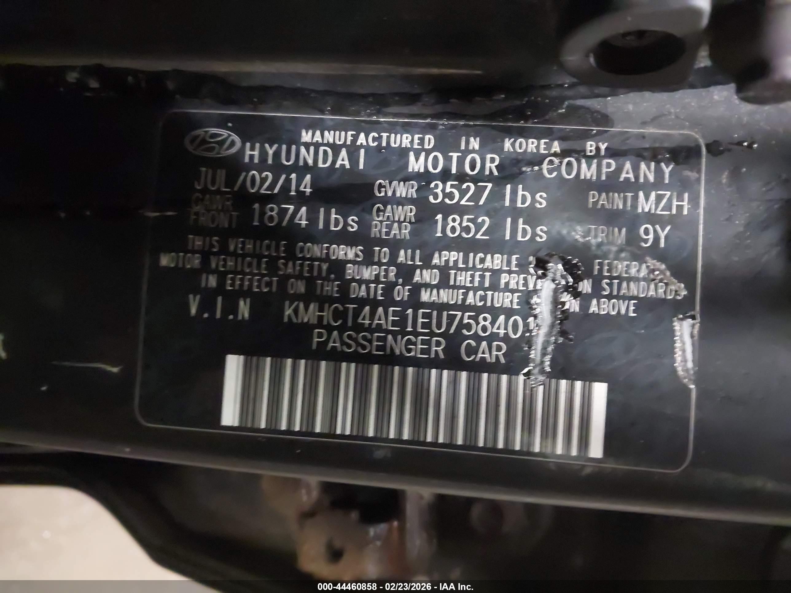 HYUNDAI ACCENT image 9