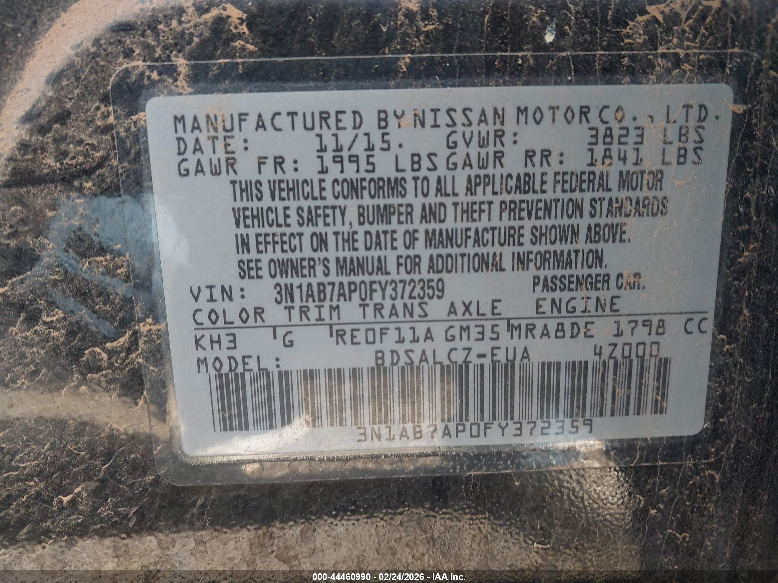 NISSAN SENTRA image 9