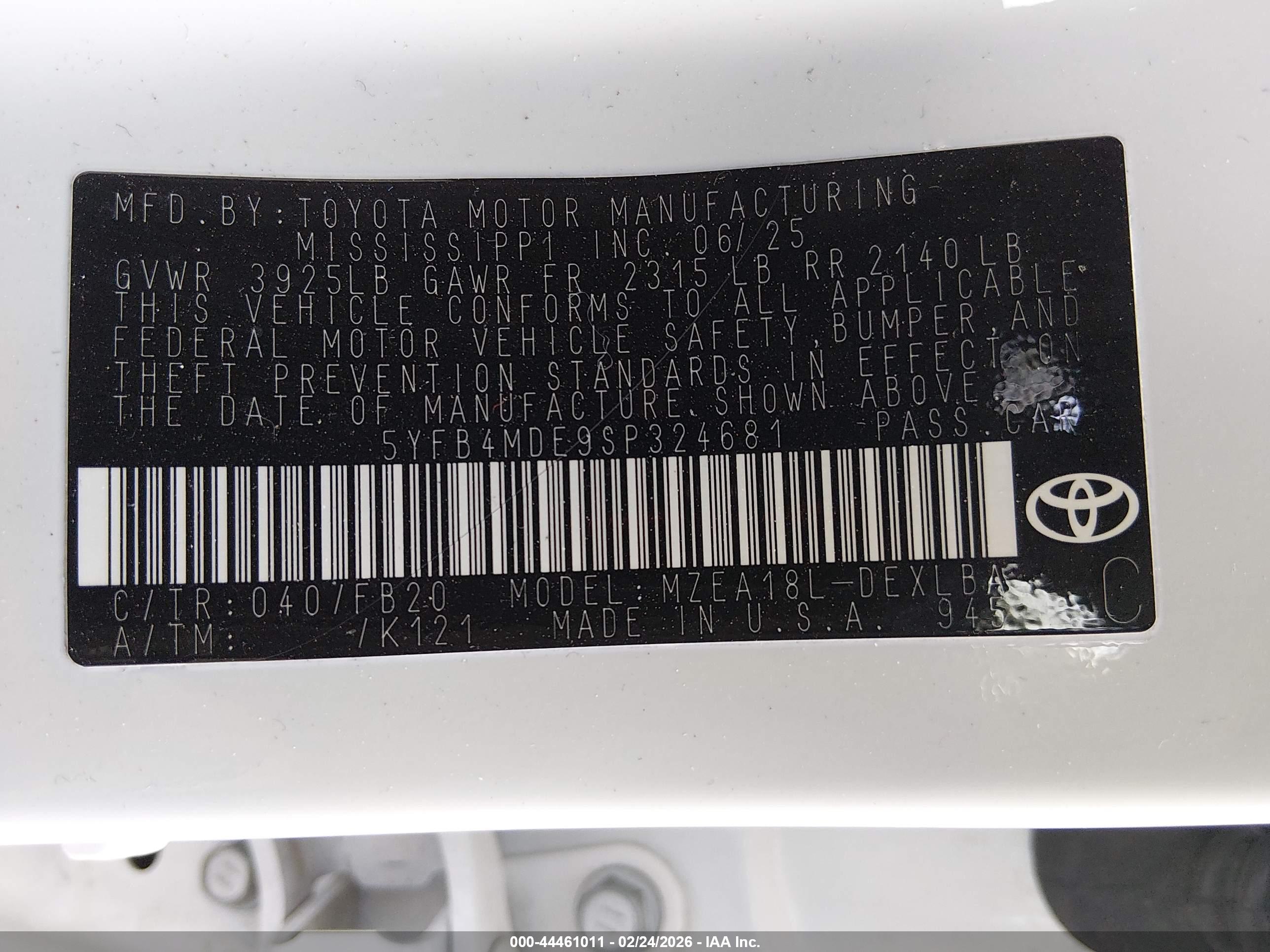 TOYOTA COROLLA image 9
