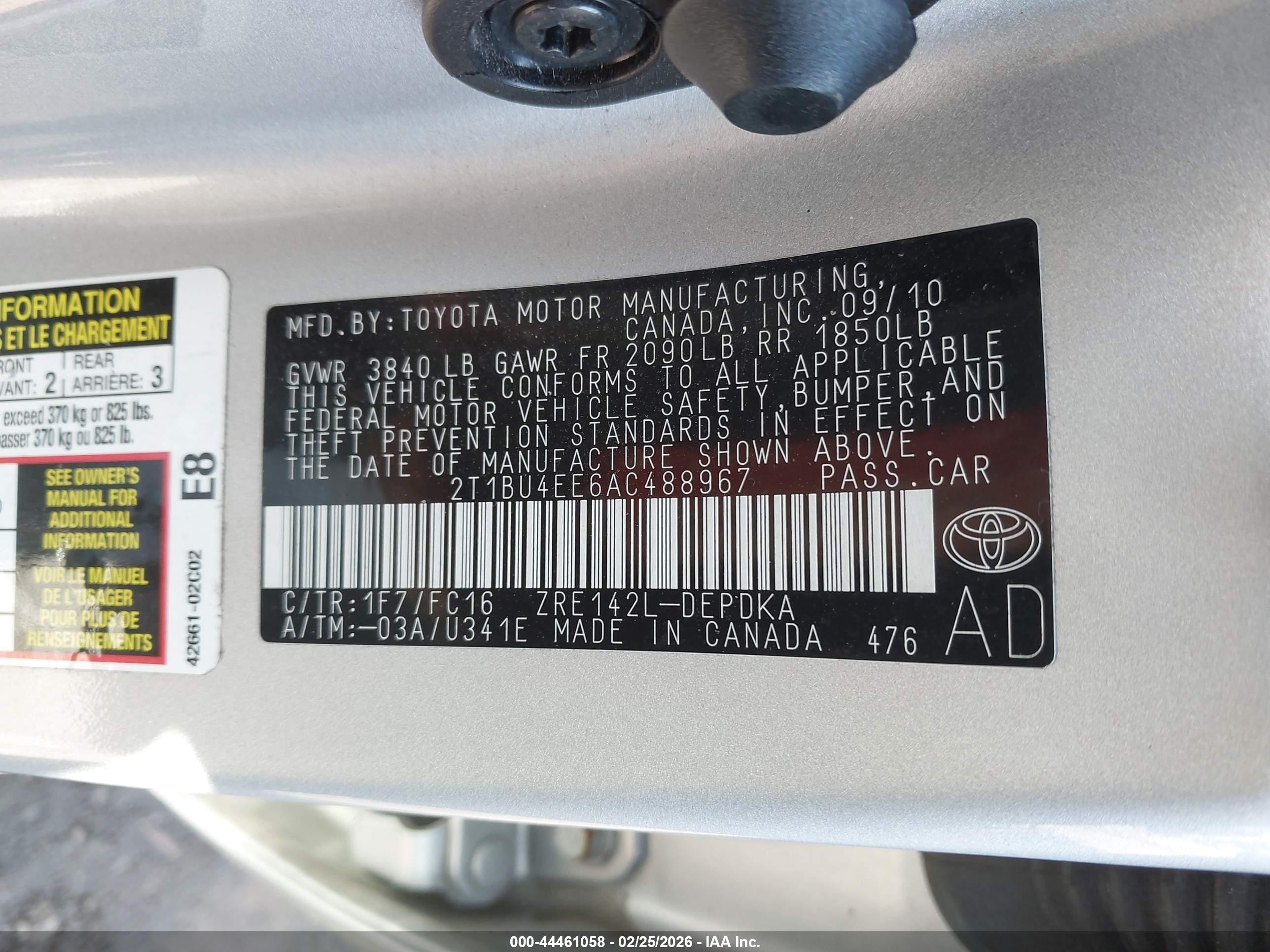 TOYOTA COROLLA image 9