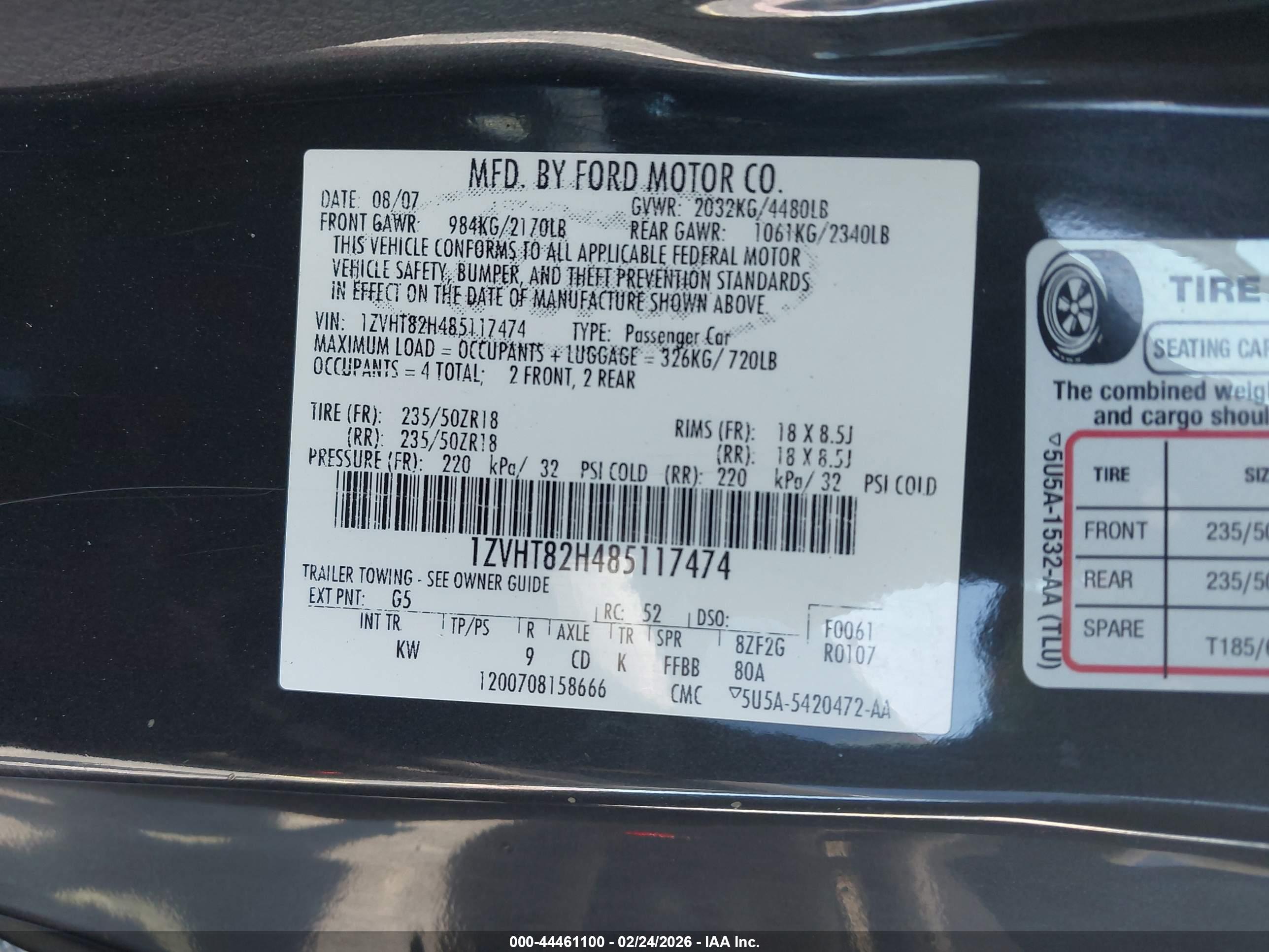 FORD MUSTANG image 9