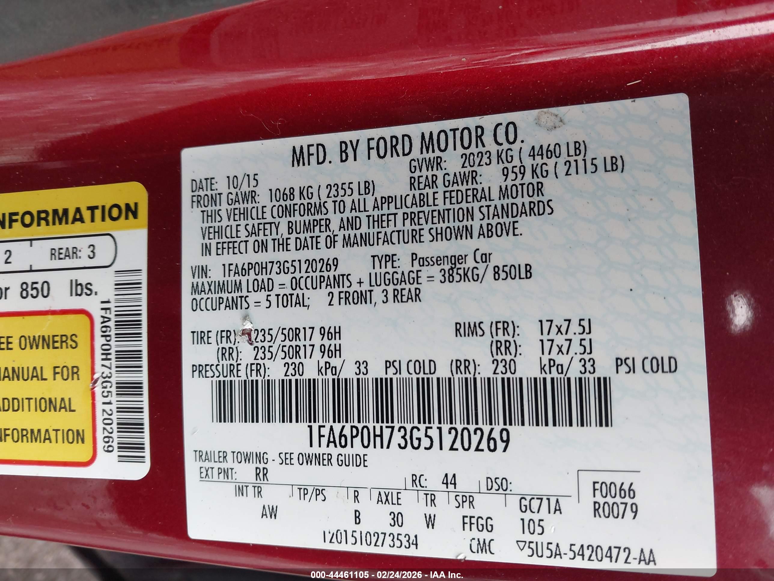 FORD FUSION image 9