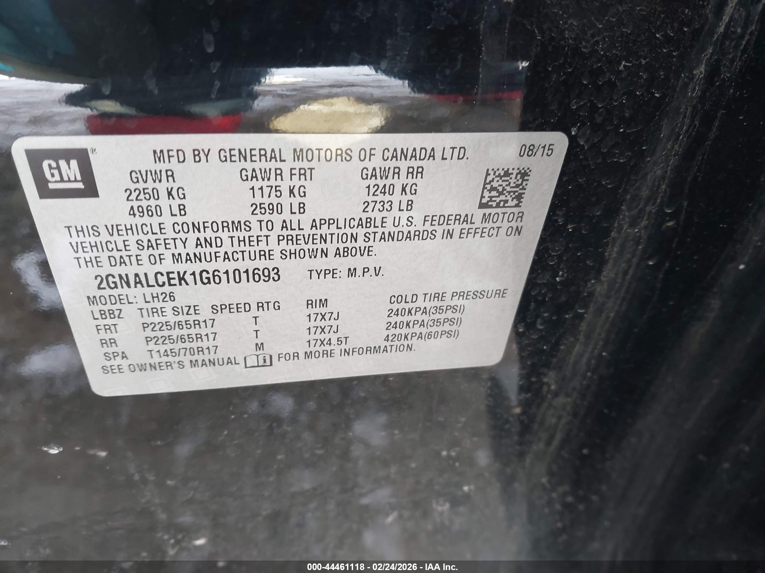 CHEVROLET EQUINOX image 9