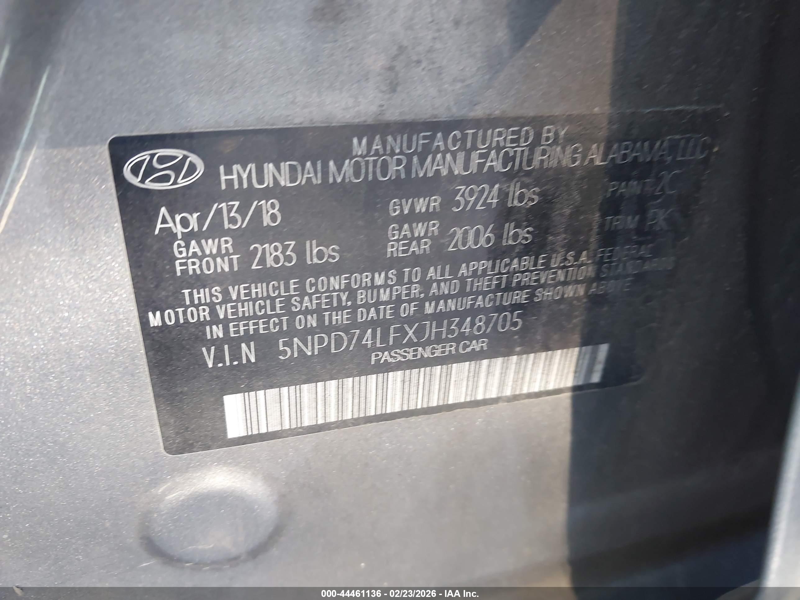 HYUNDAI ELANTRA image 9