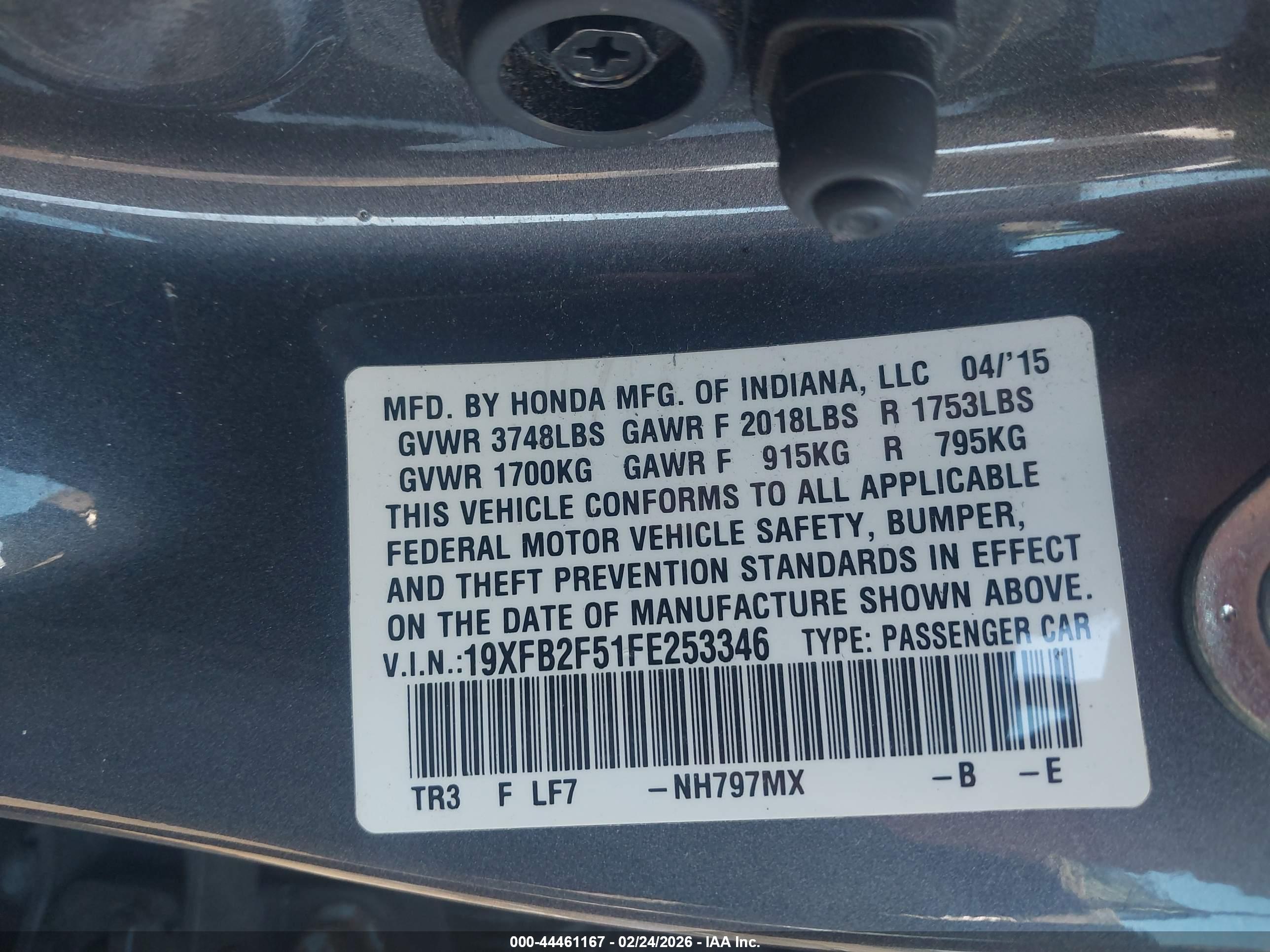 HONDA CIVIC image 9