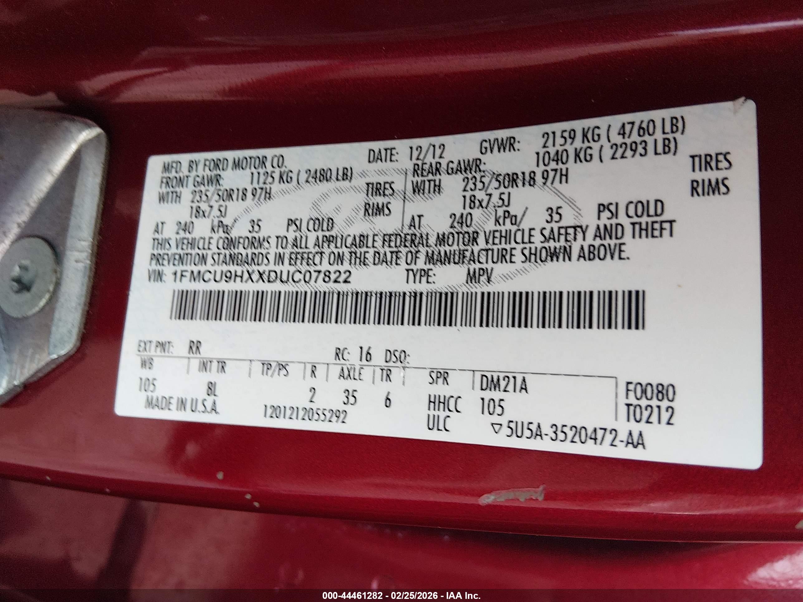 FORD ESCAPE image 9