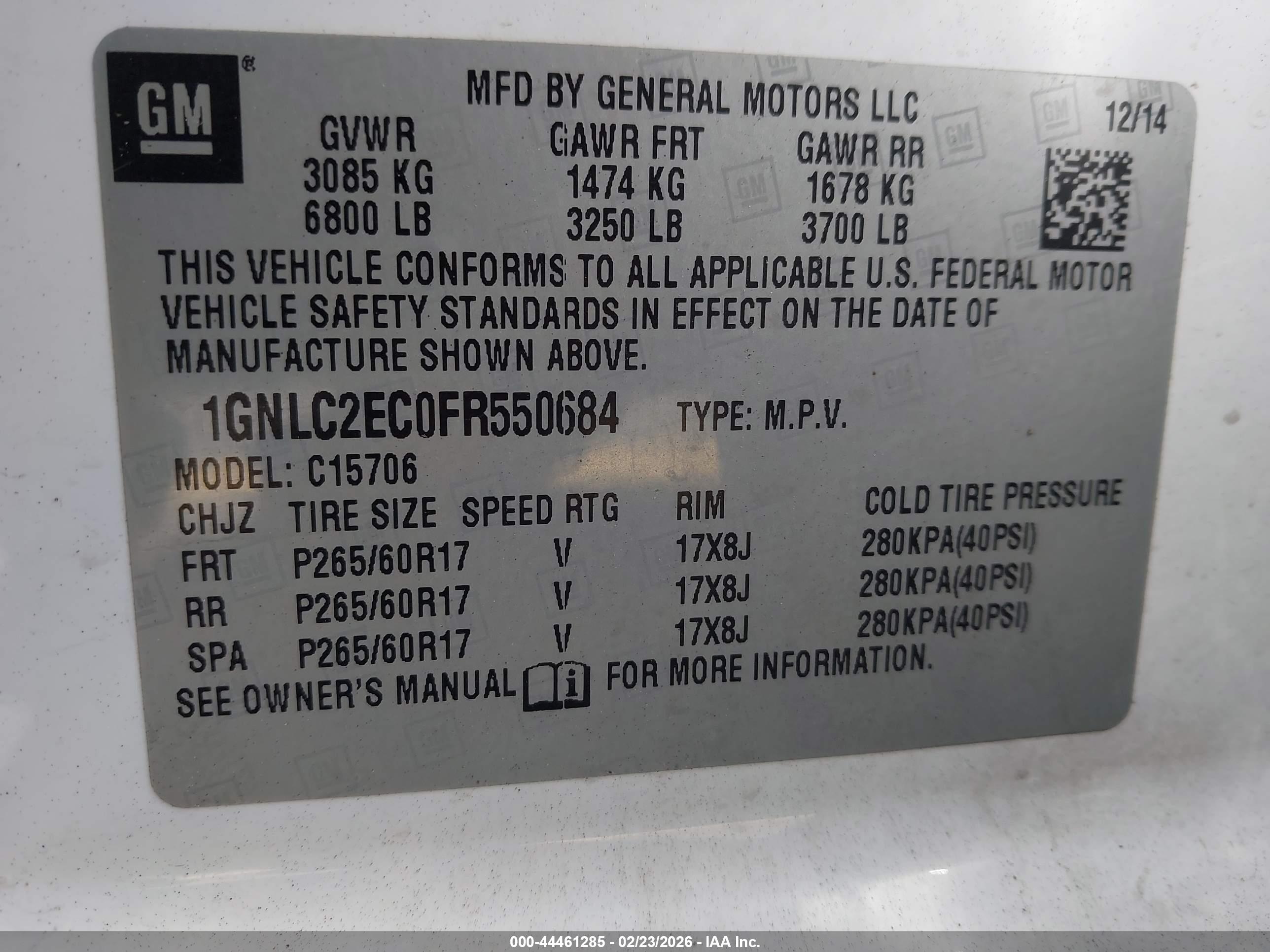 CHEVROLET TAHOE image 9