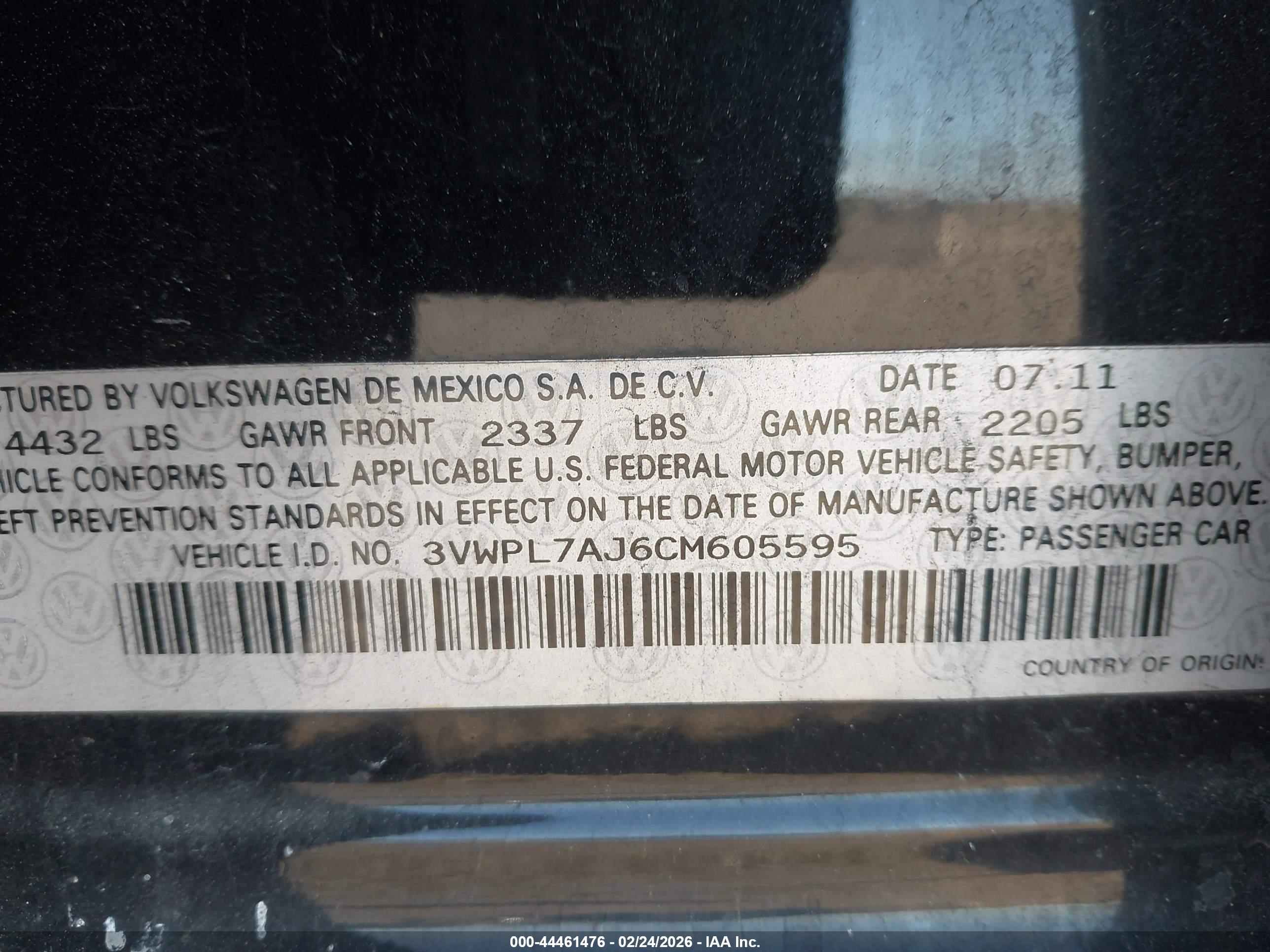 VOLKSWAGEN JETTA image 9
