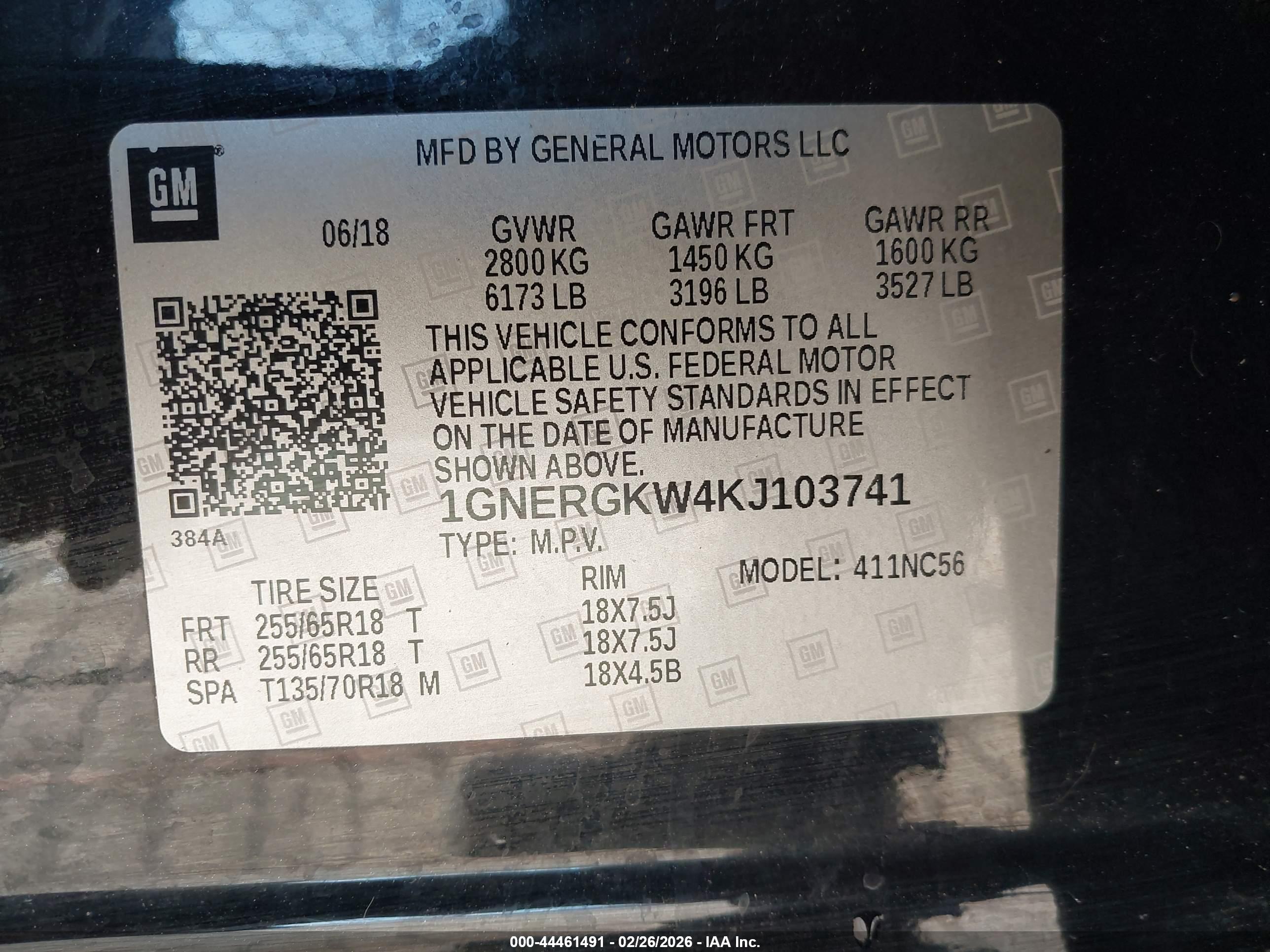 CHEVROLET TRAVERSE image 9