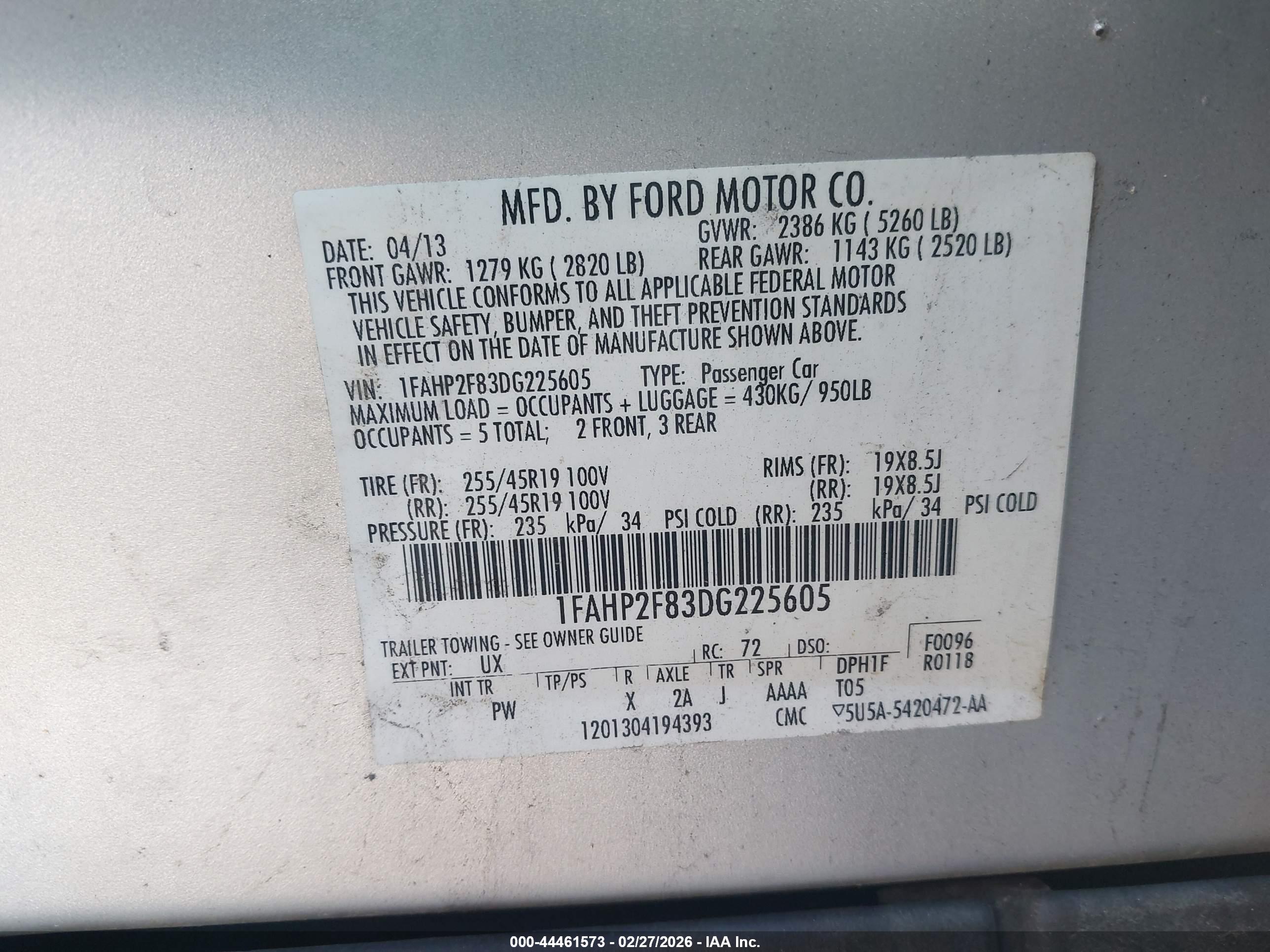 FORD TAURUS image 9