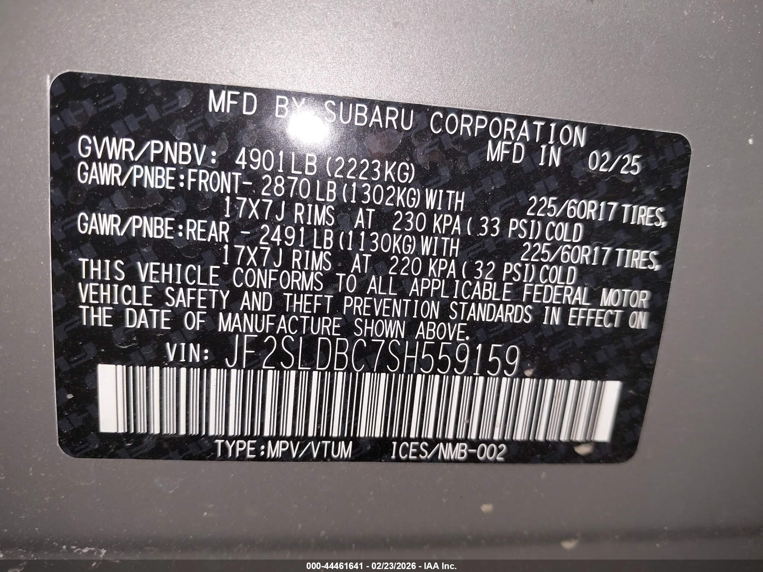 SUBARU FORESTER image 9
