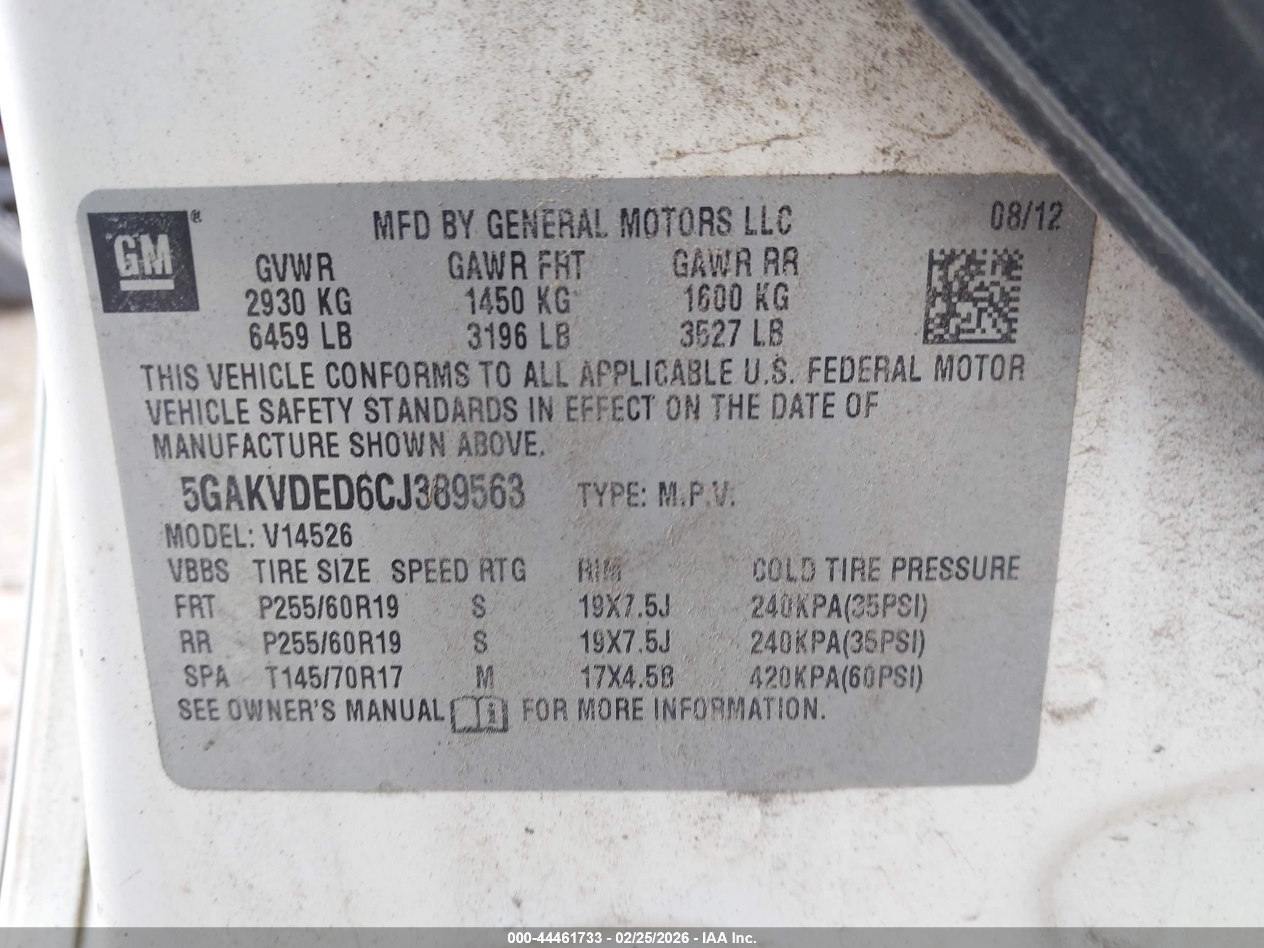 BUICK ENCLAVE image 9
