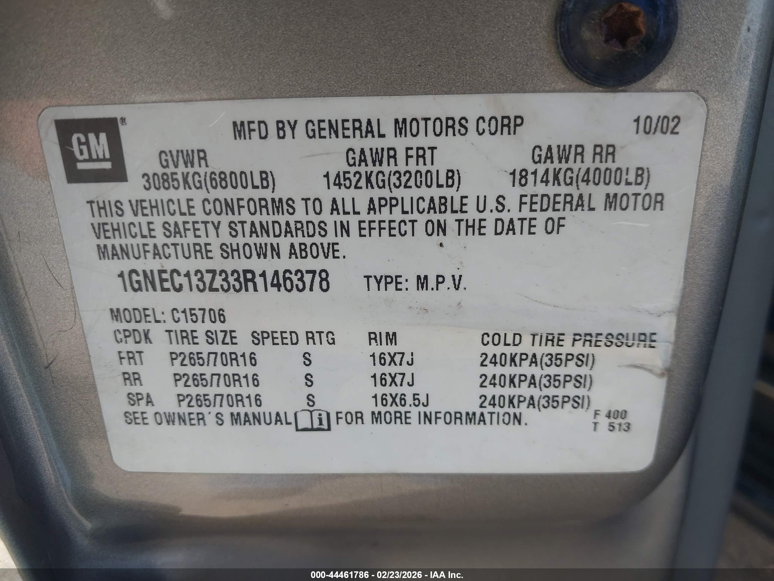 CHEVROLET TAHOE image 9
