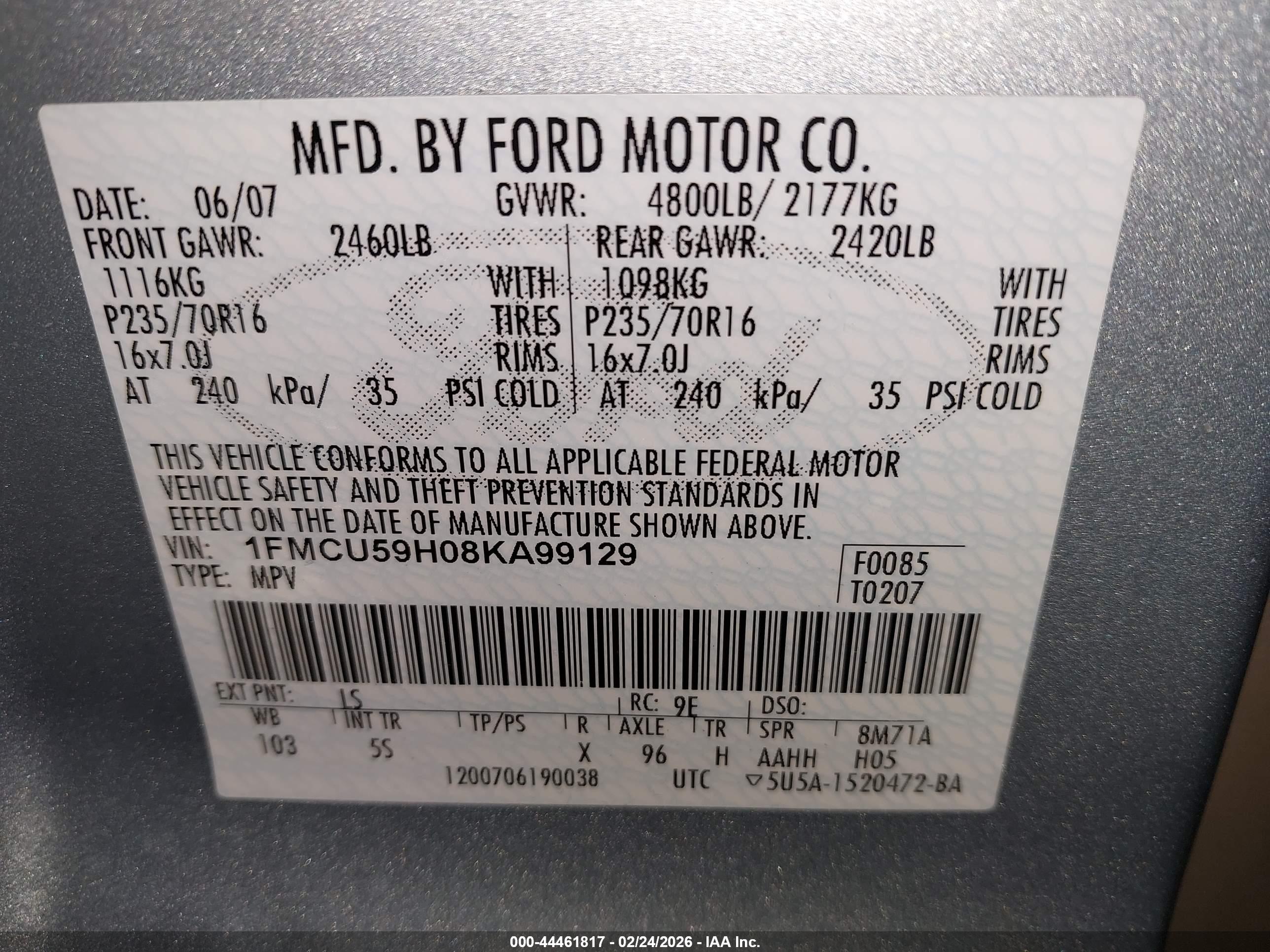 FORD ESCAPE image 9