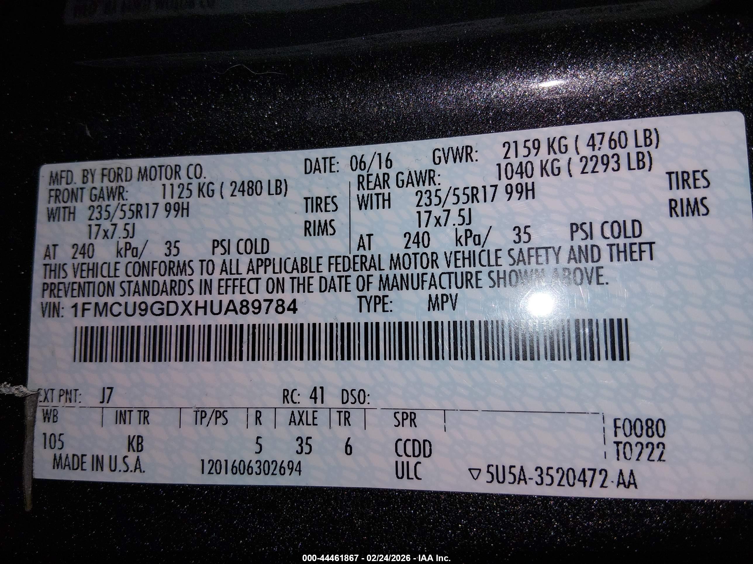 FORD ESCAPE image 9