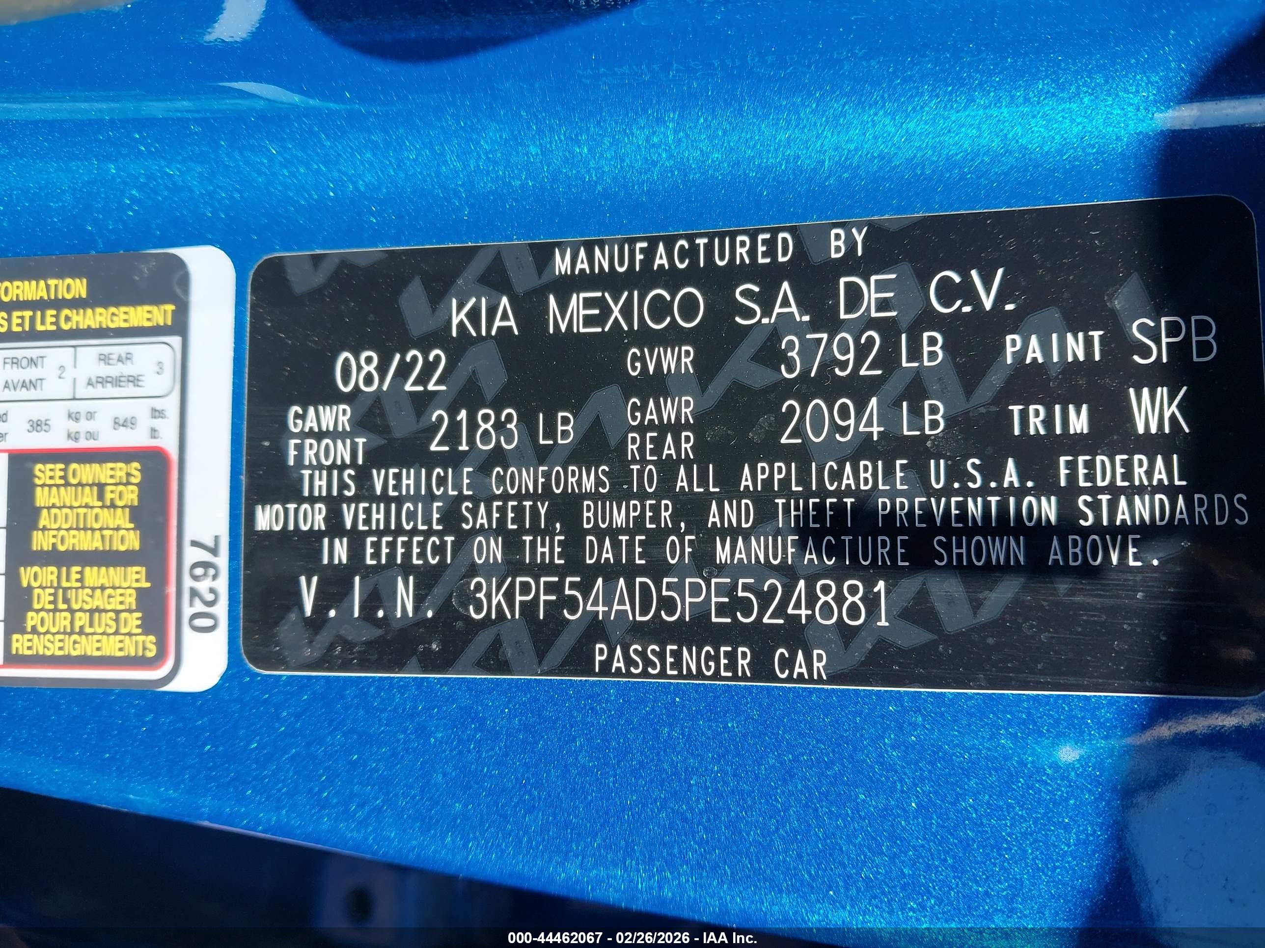 KIA FORTE image 9
