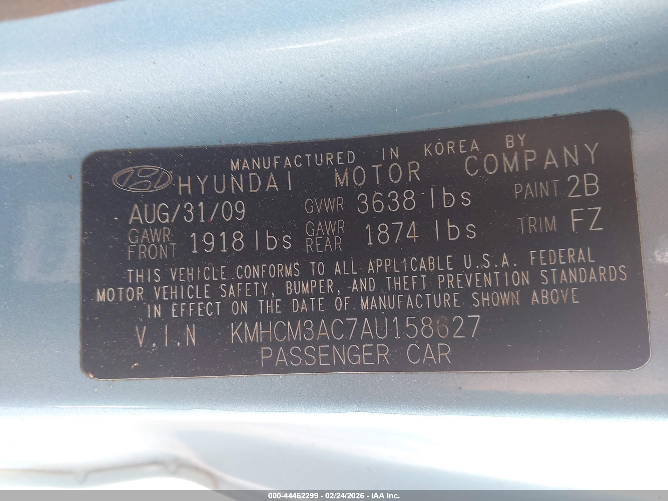 HYUNDAI ACCENT image 9