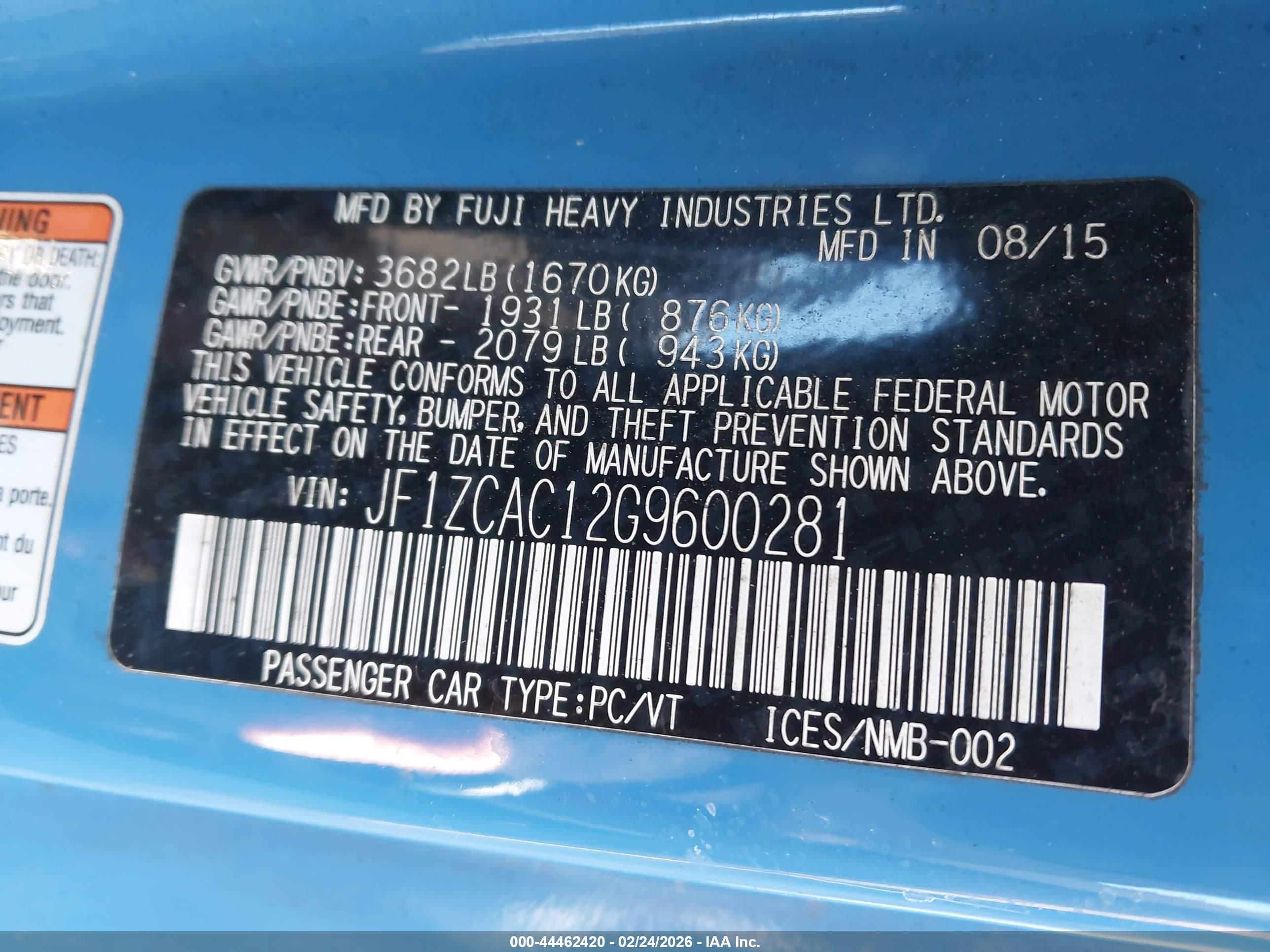 SUBARU BRZ image 9