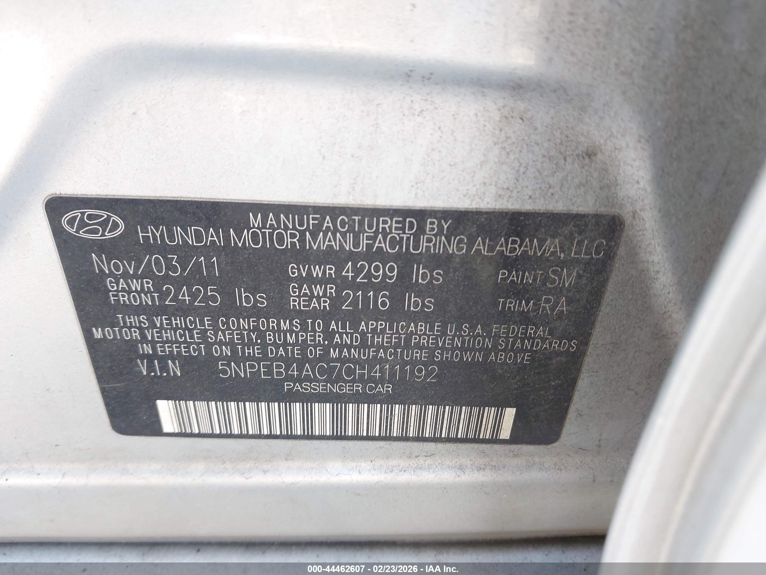 HYUNDAI SONATA image 9