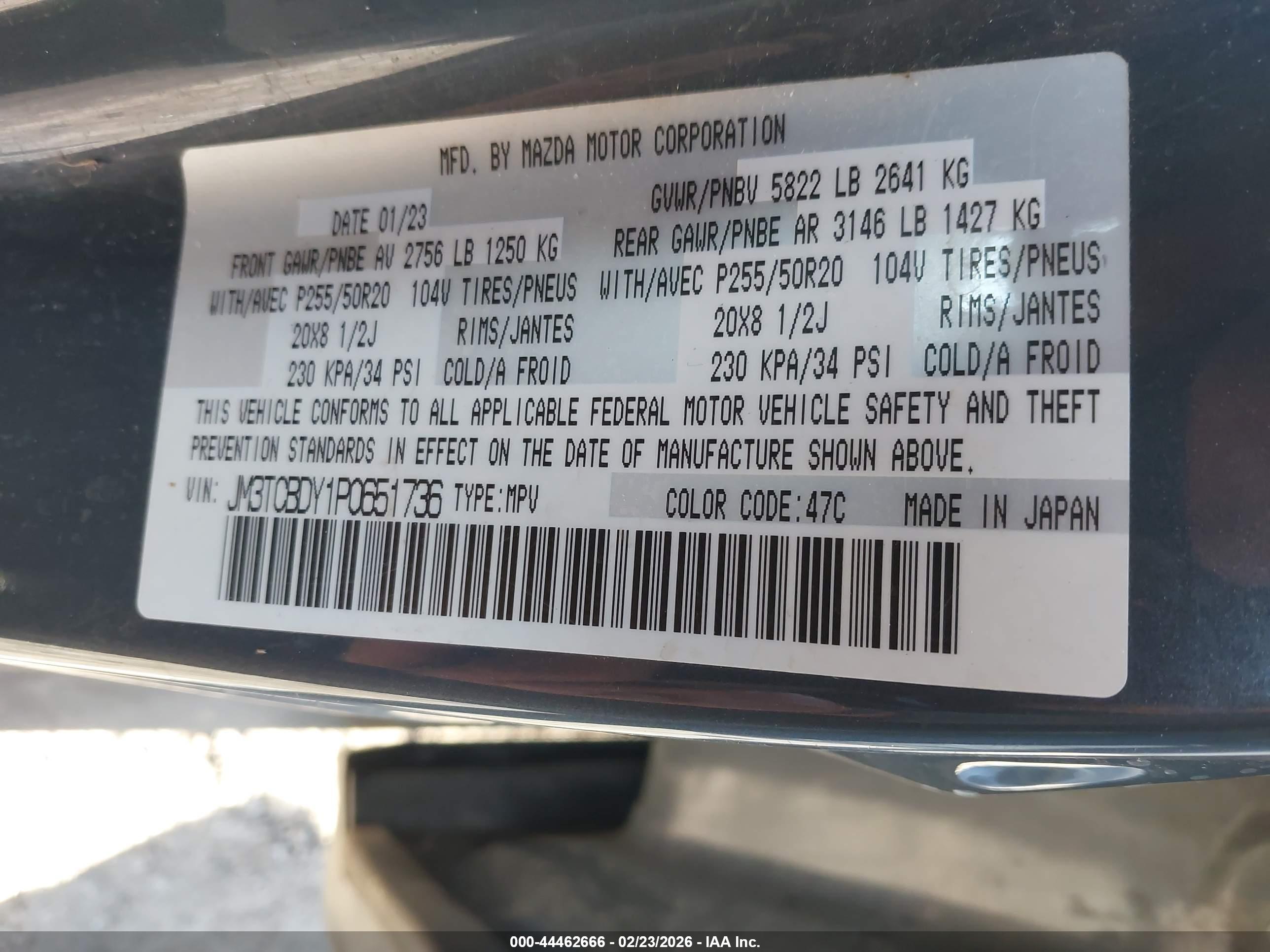 MAZDA CX-9 image 9