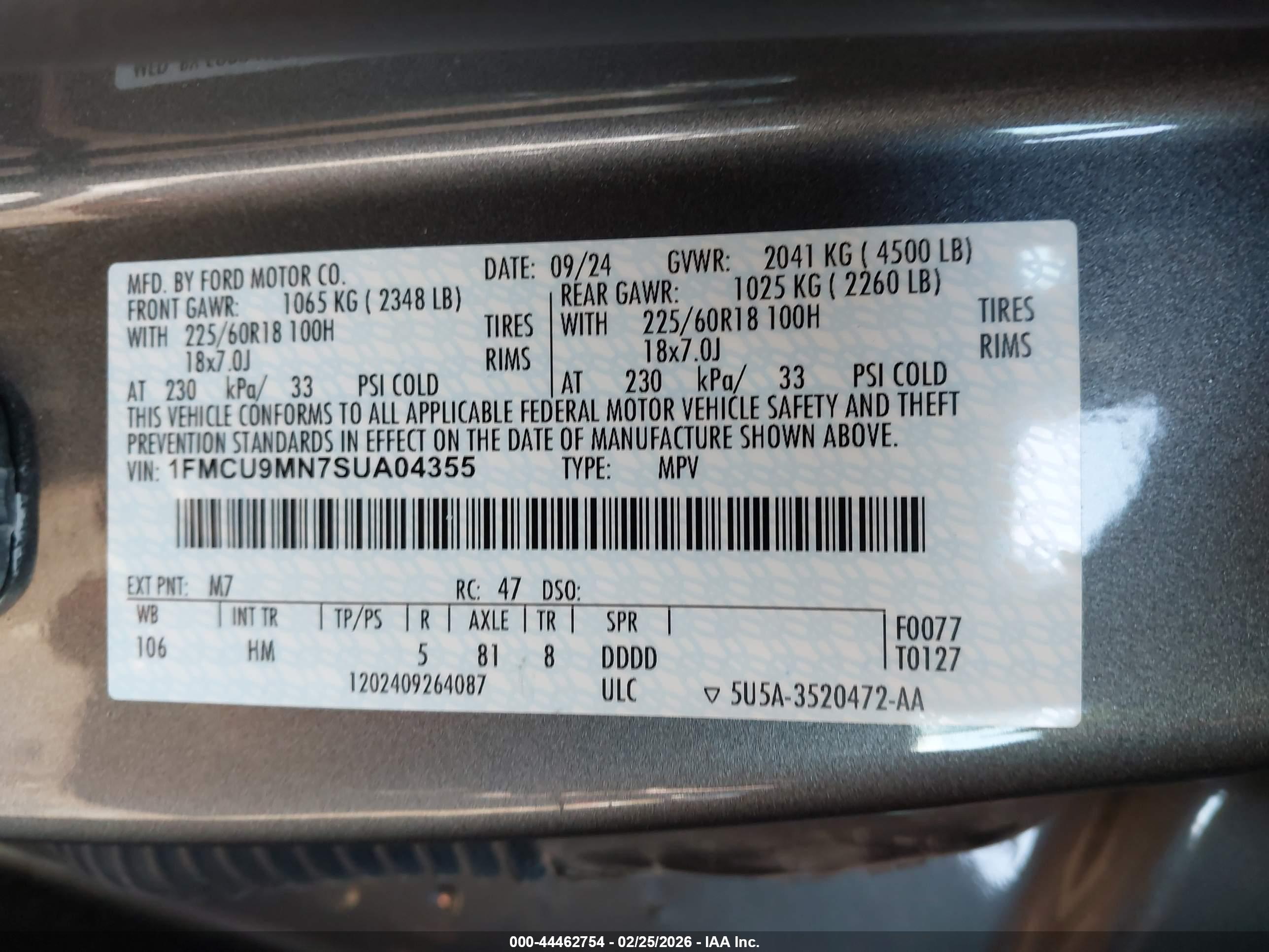 FORD ESCAPE image 9