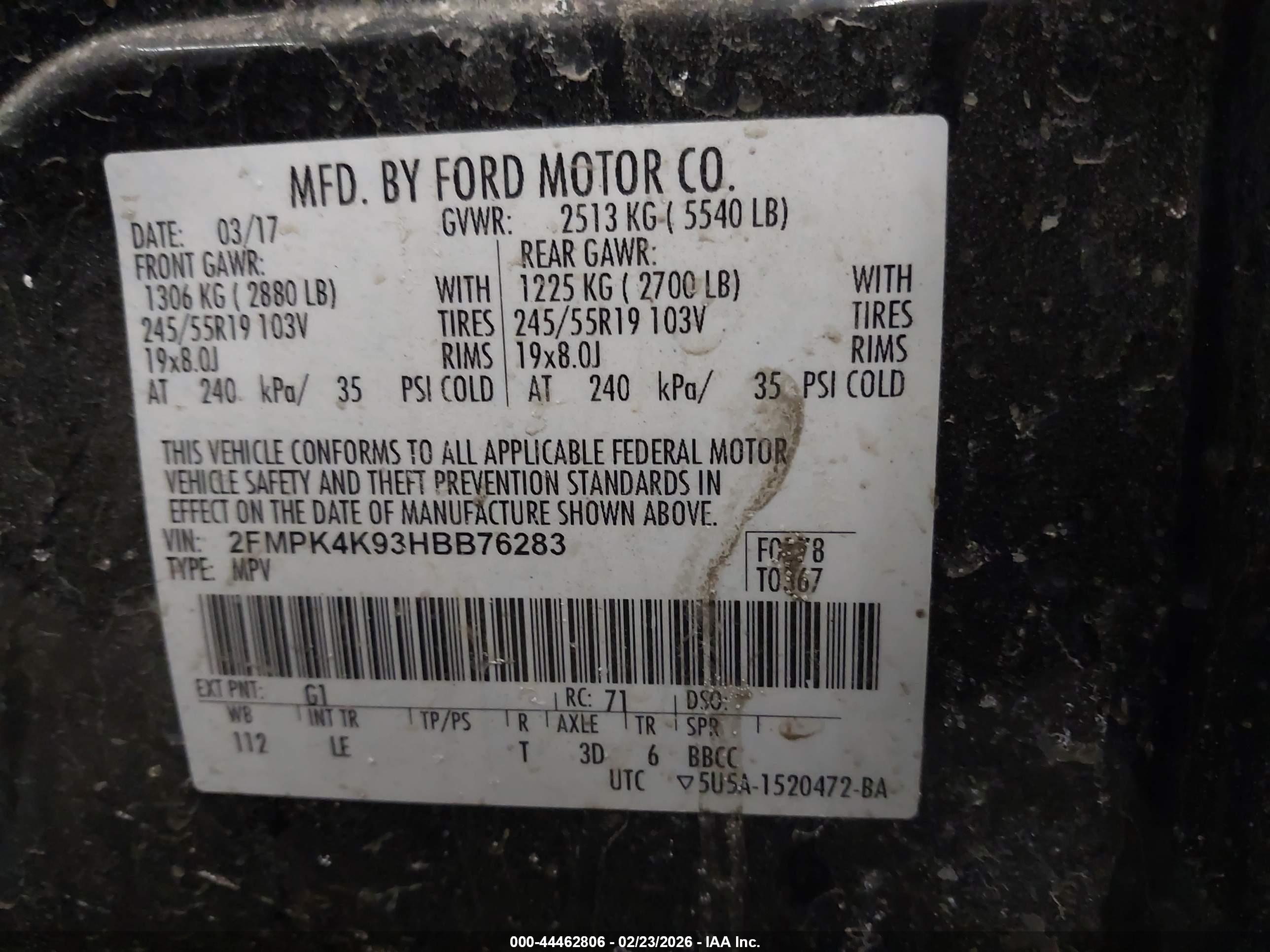 FORD EDGE image 9