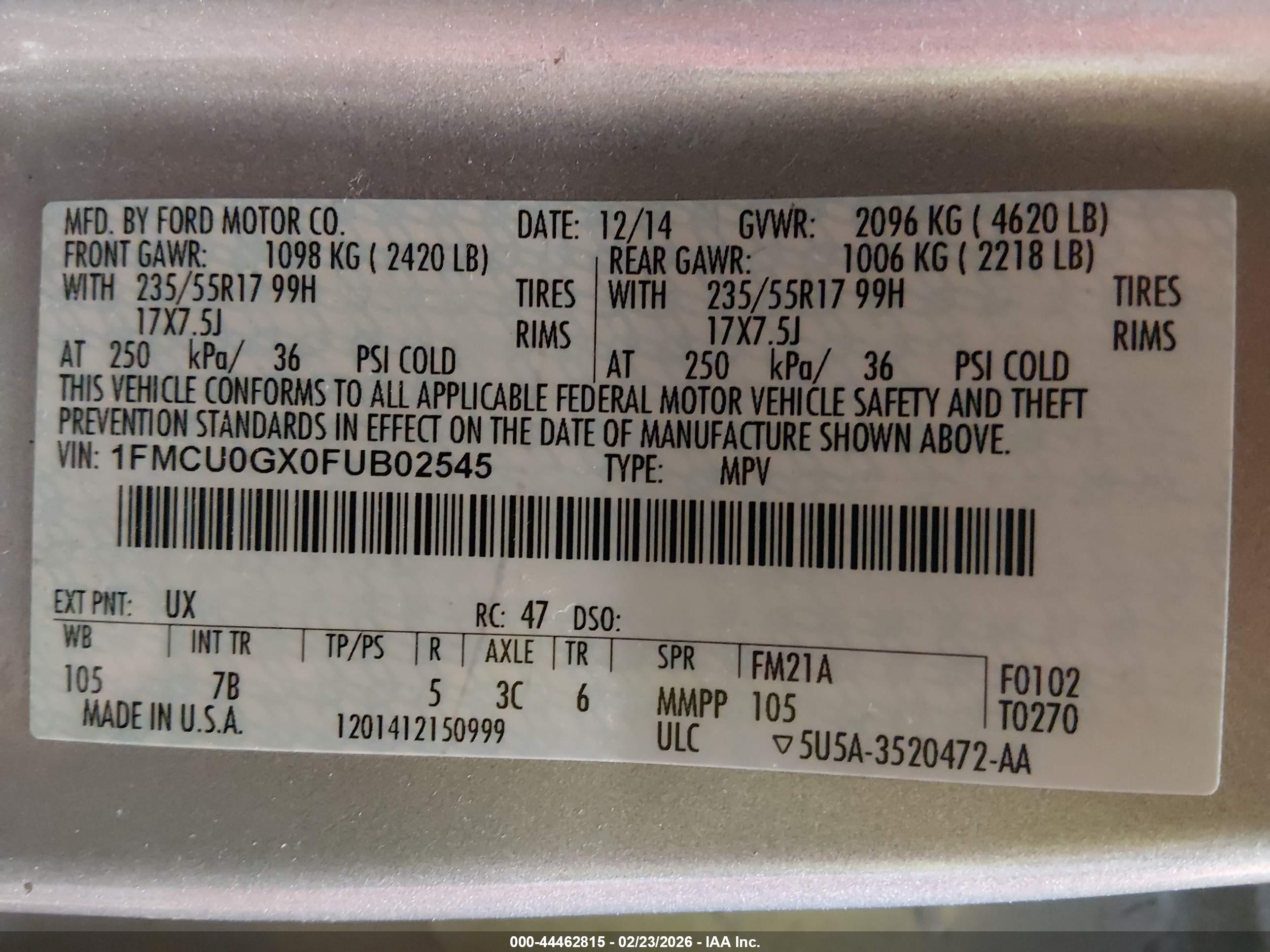FORD ESCAPE image 9