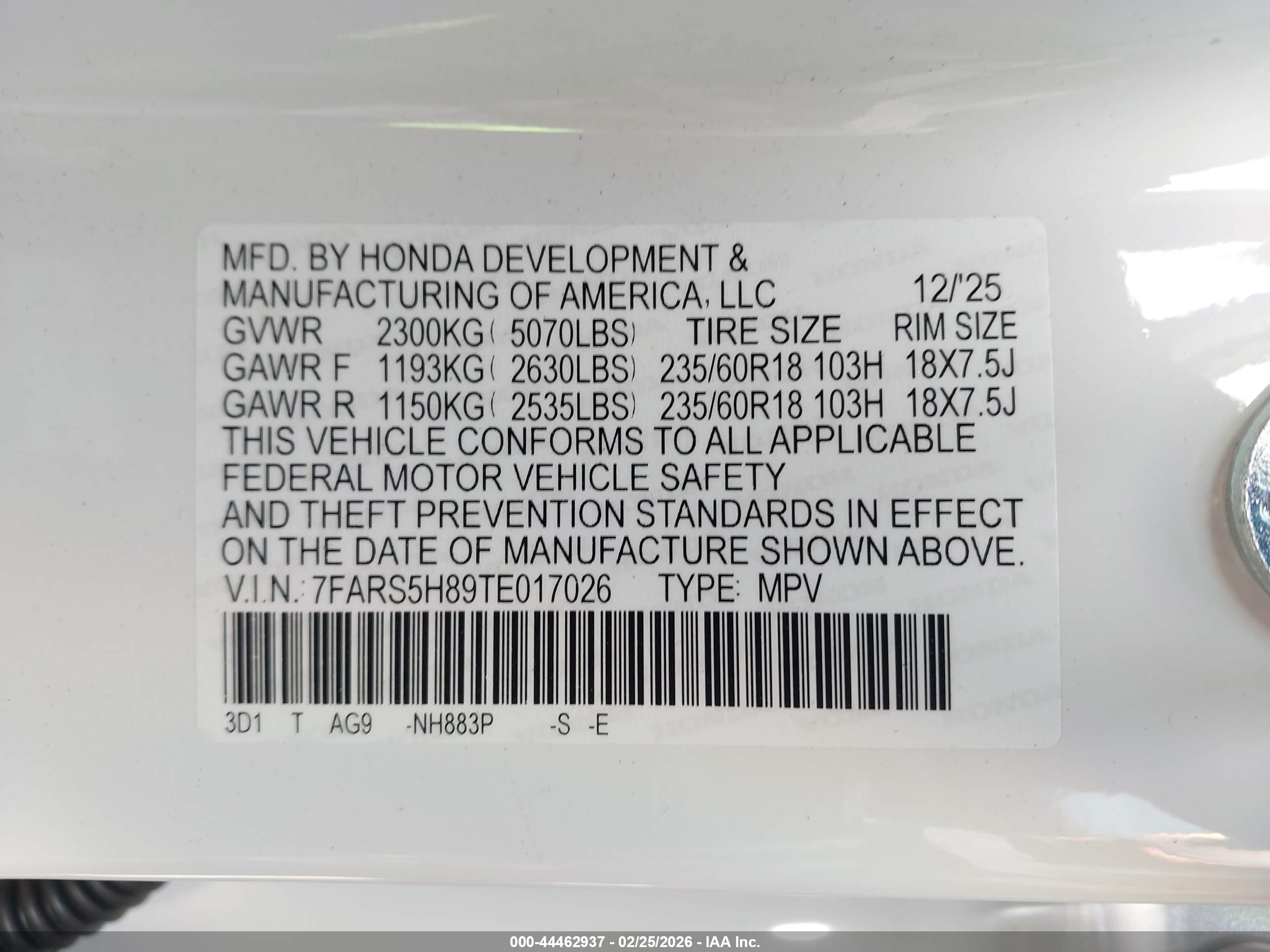 HONDA CR-V image 9