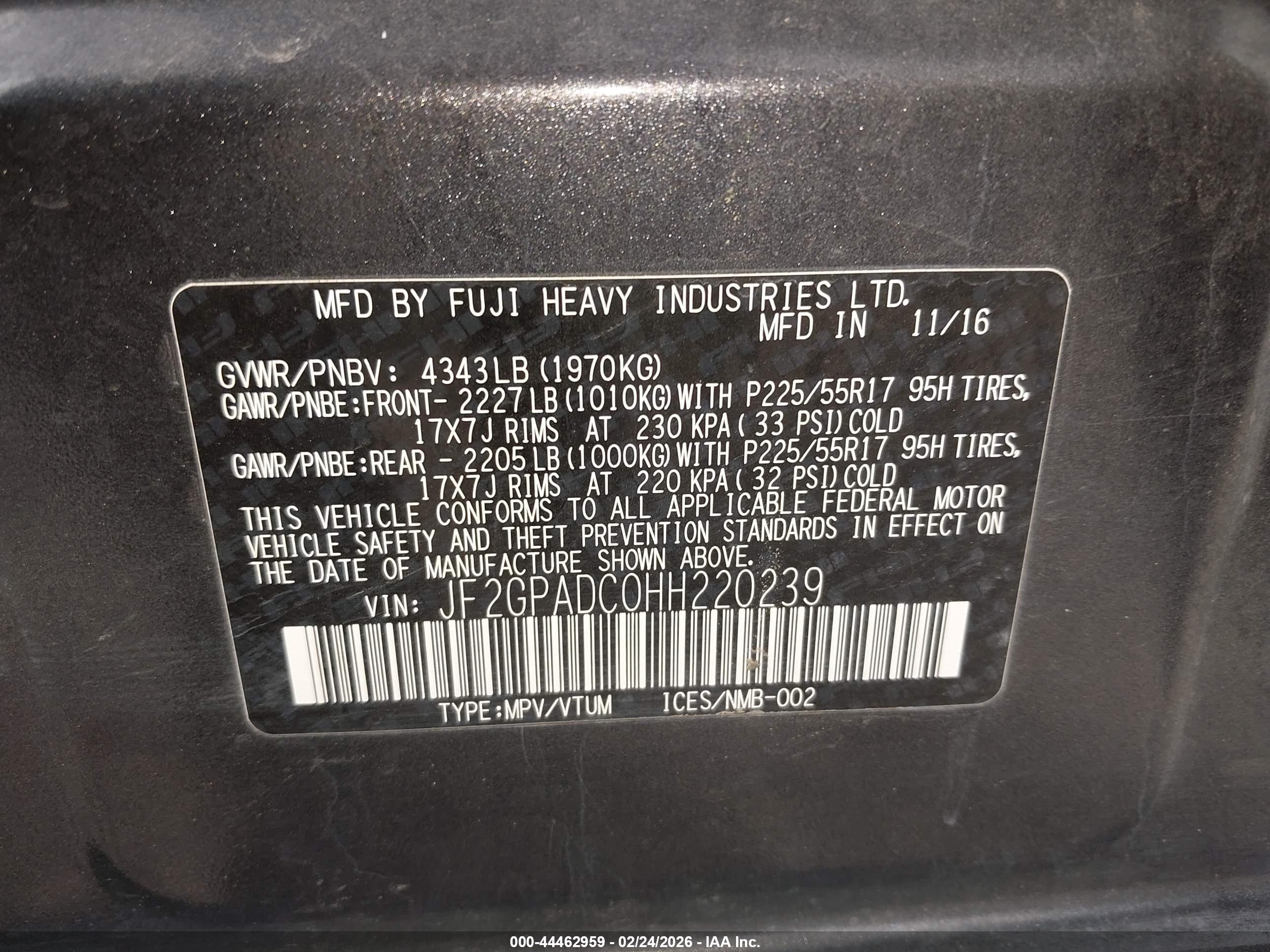 SUBARU CROSSTREK image 9