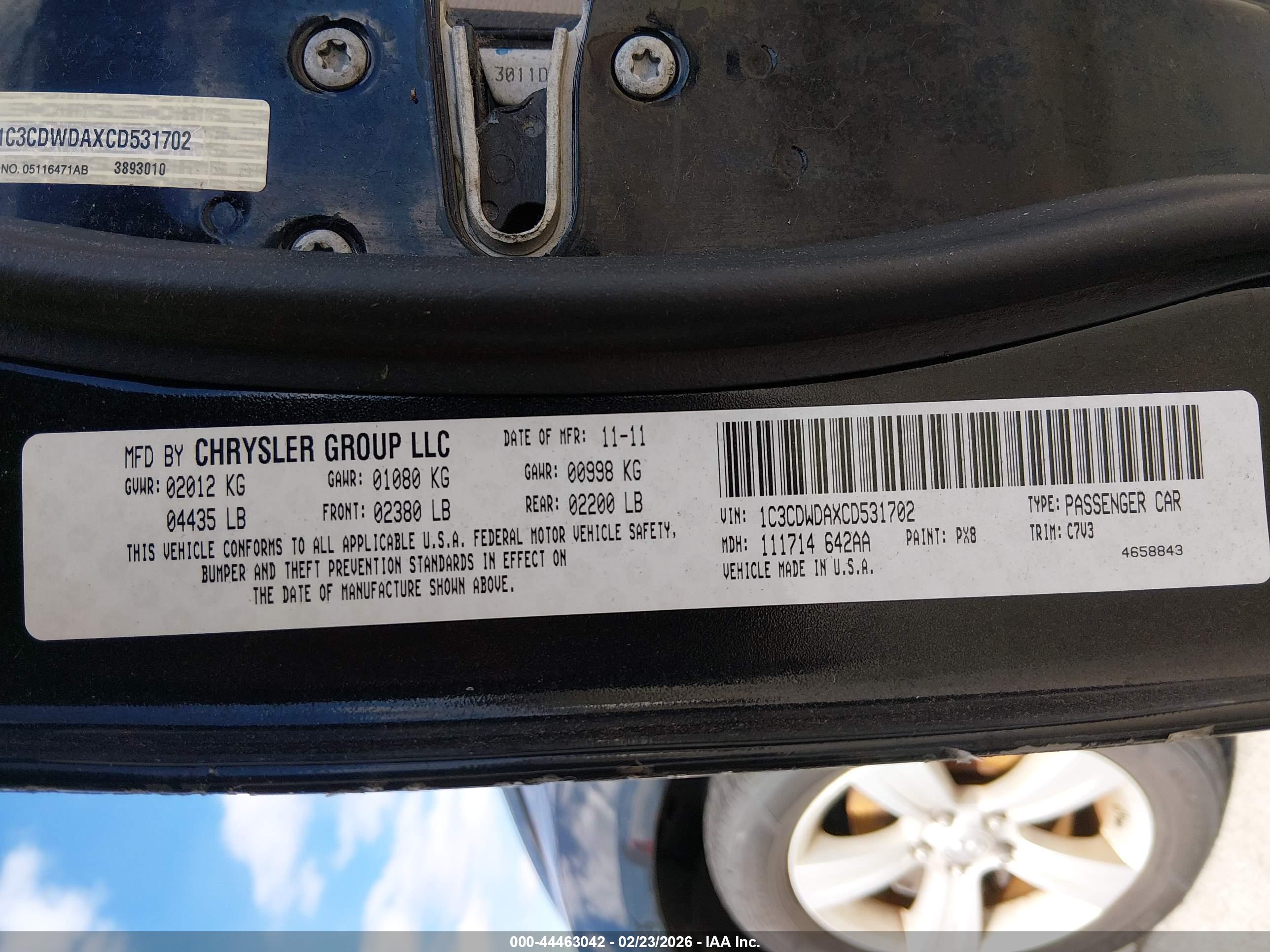 DODGE CALIBER image 9