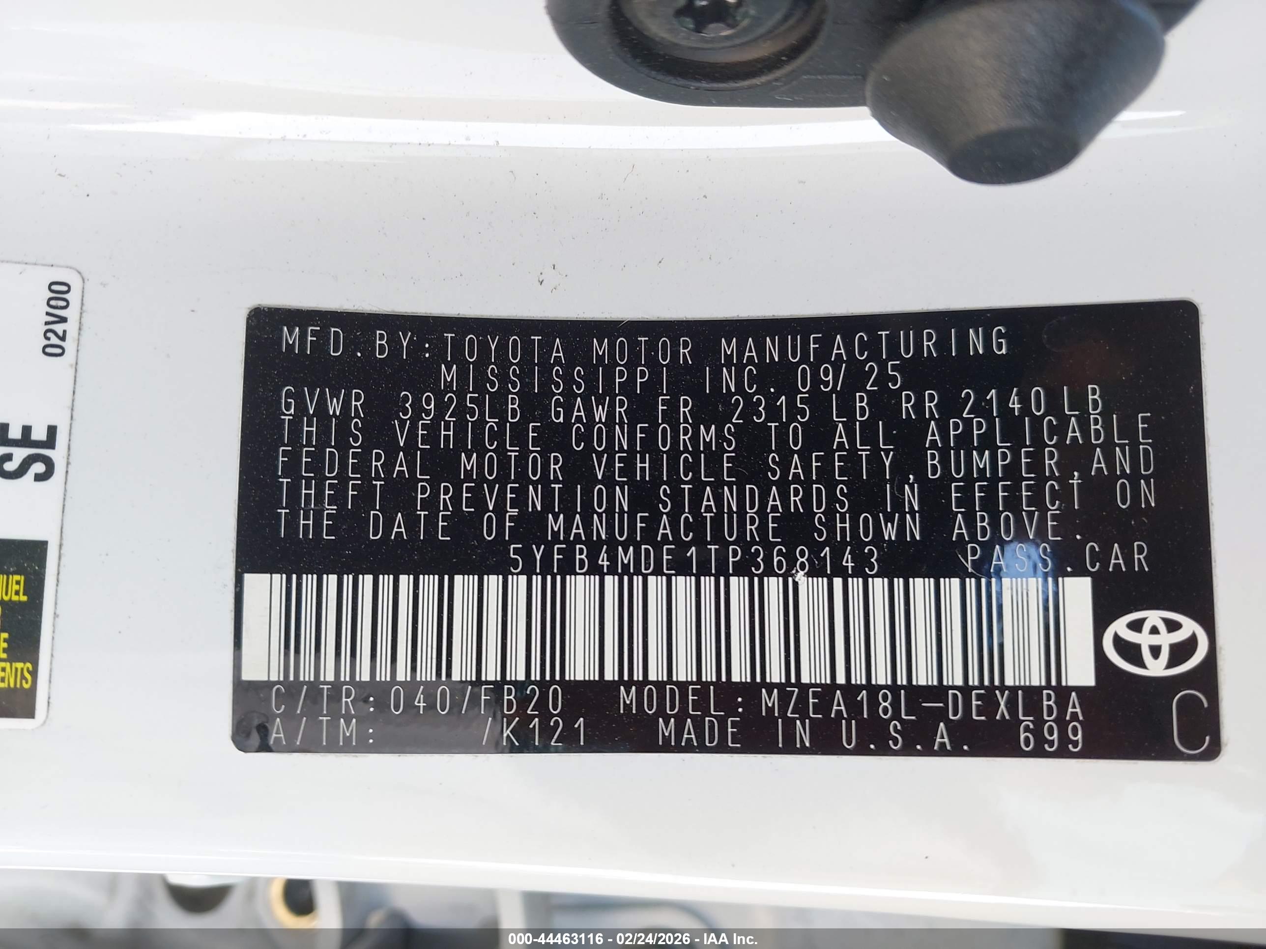 TOYOTA COROLLA image 9