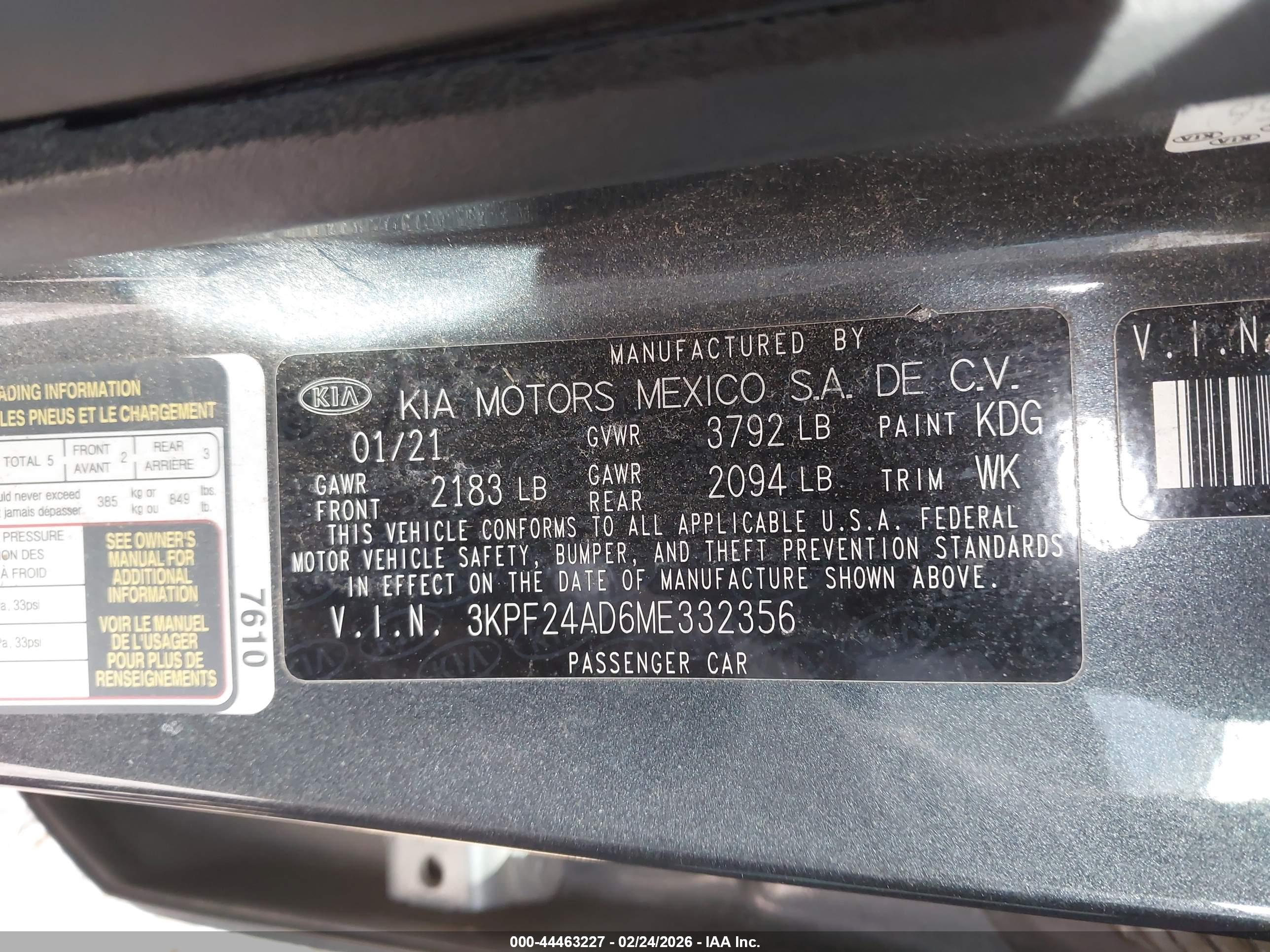 KIA FORTE image 9