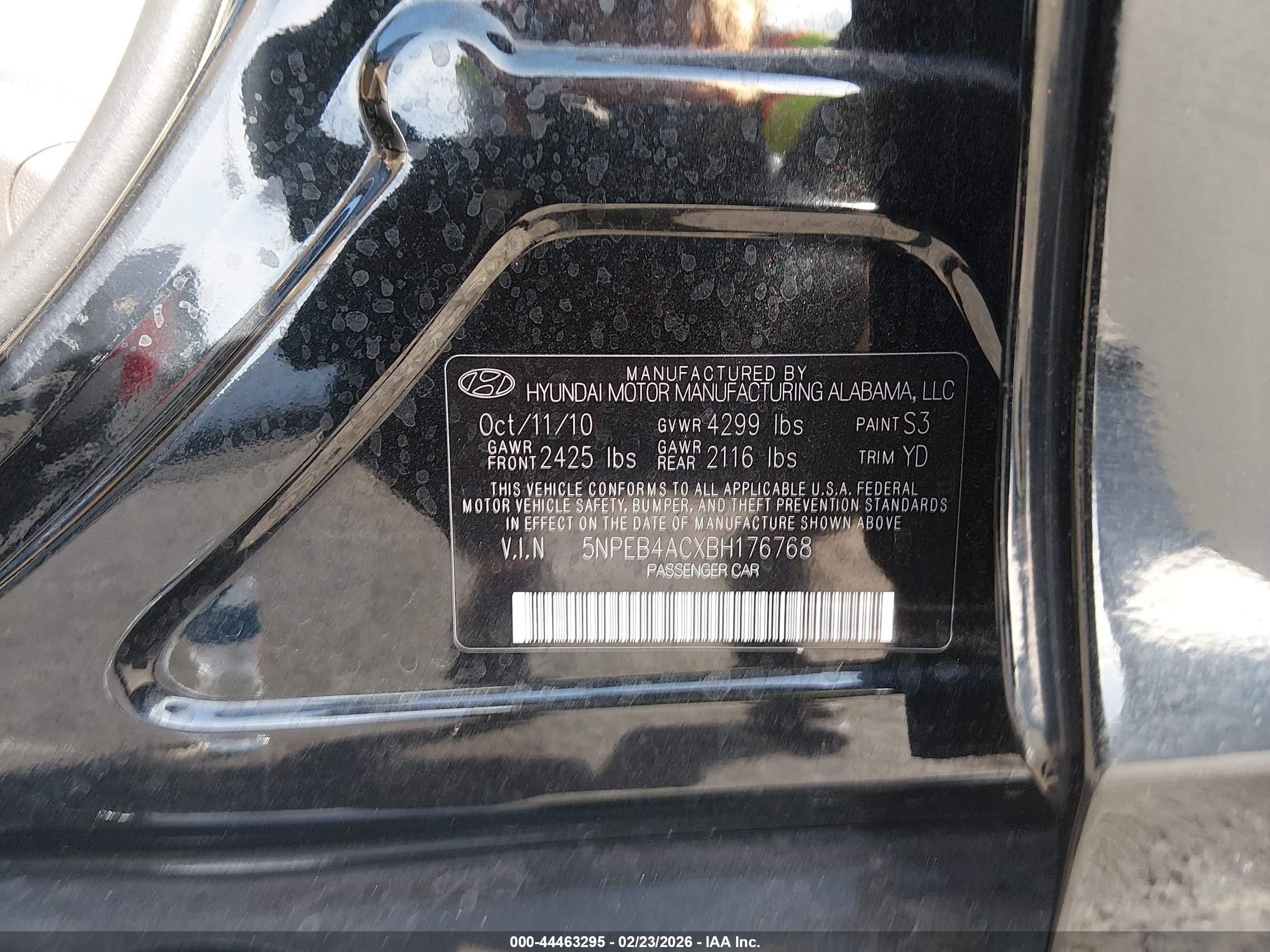 HYUNDAI SONATA image 9
