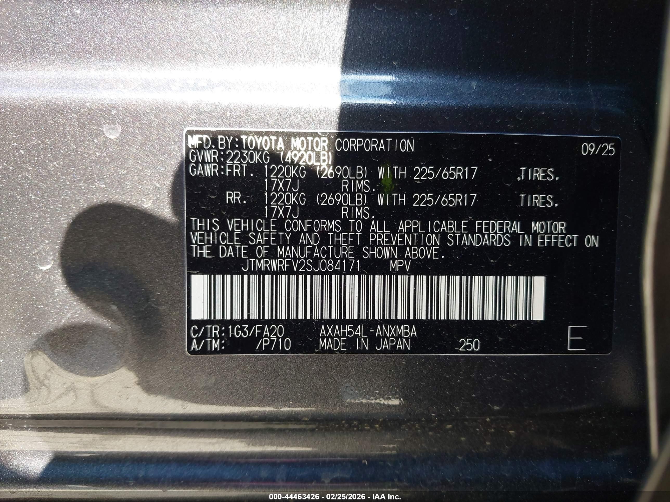 TOYOTA RAV4 image 9