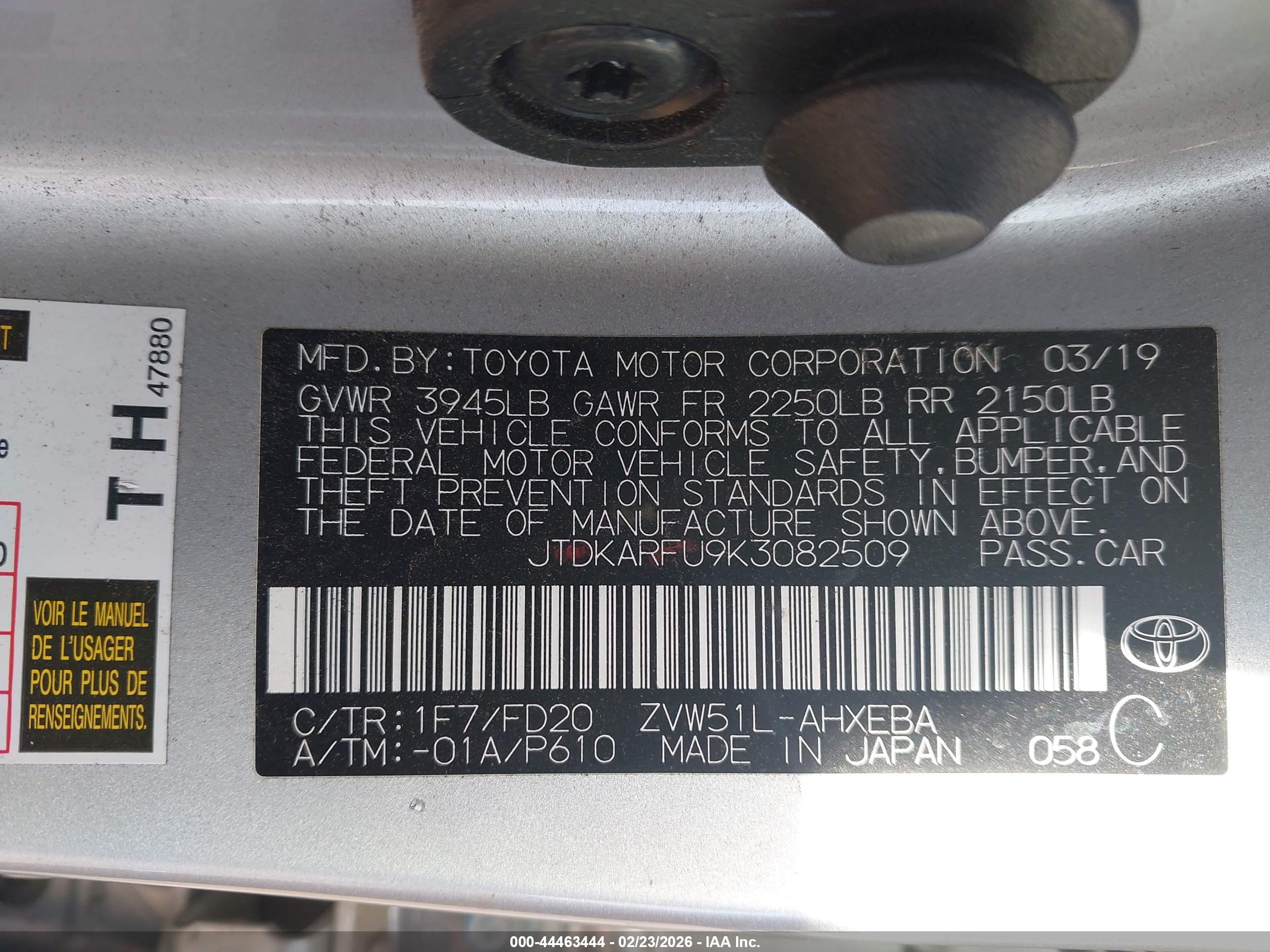 TOYOTA PRIUS image 9