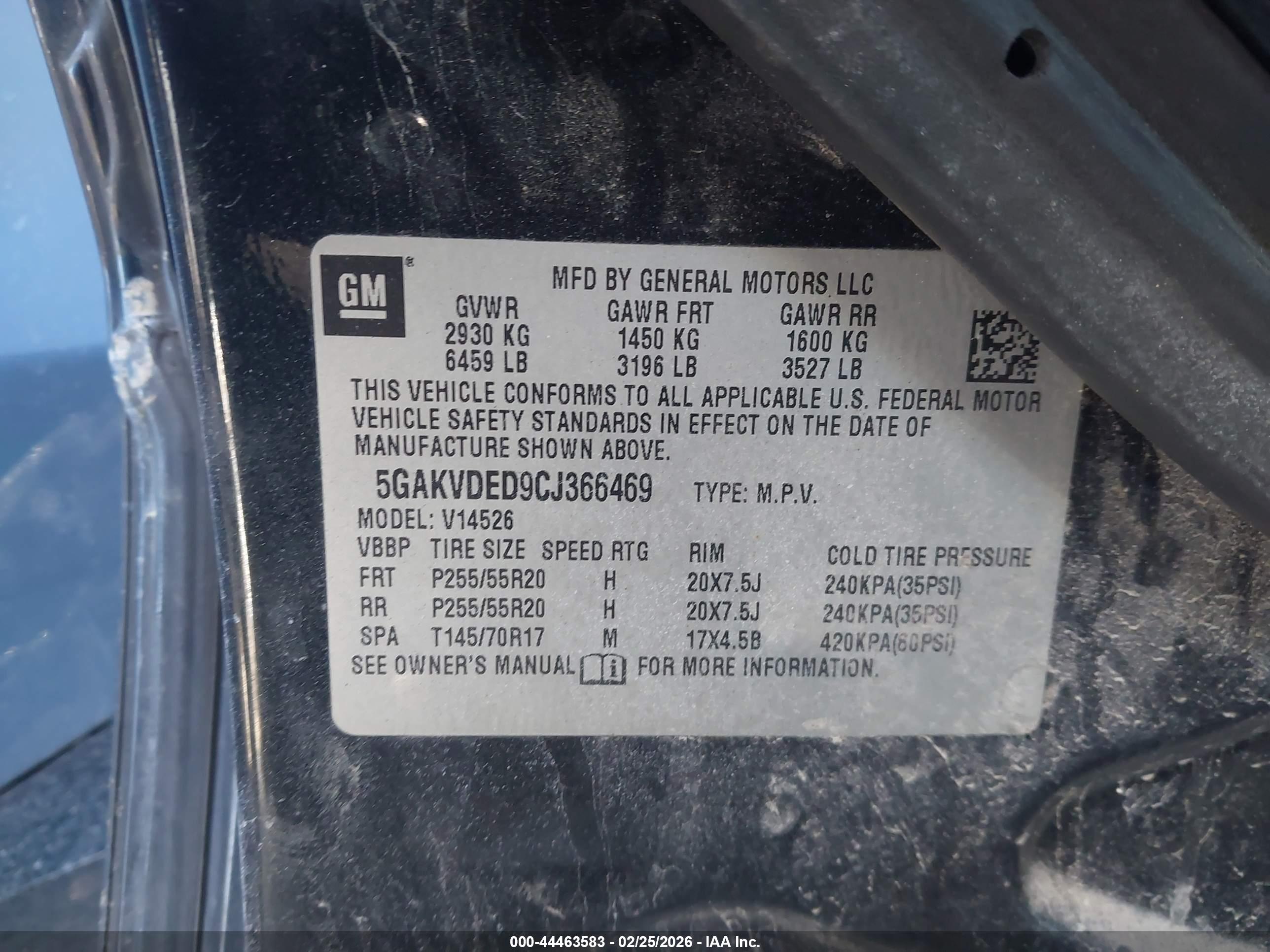 BUICK ENCLAVE image 9